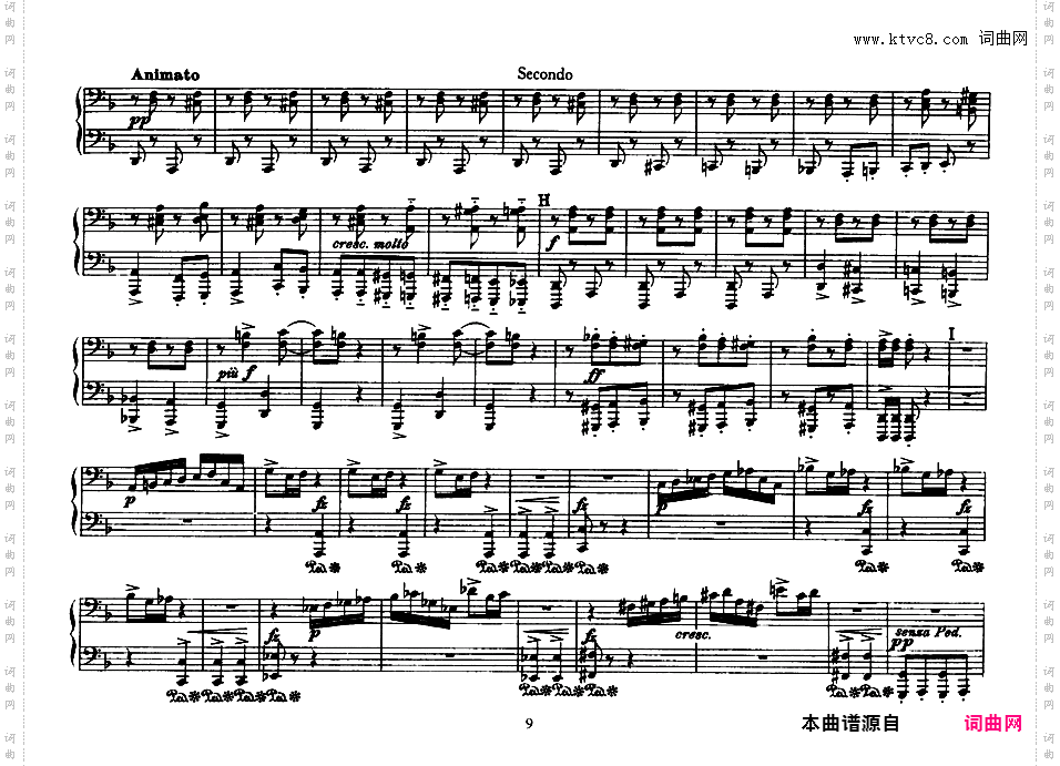 4首挪威舞曲 4 Norwegian Dances Op·35?Grieg op35 4 Norwegian Dances 四手联弹