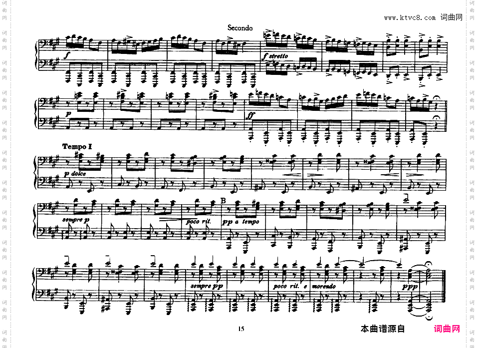 4首挪威舞曲 4 Norwegian Dances Op·35?Grieg op35 4 Norwegian Dances 四手联弹