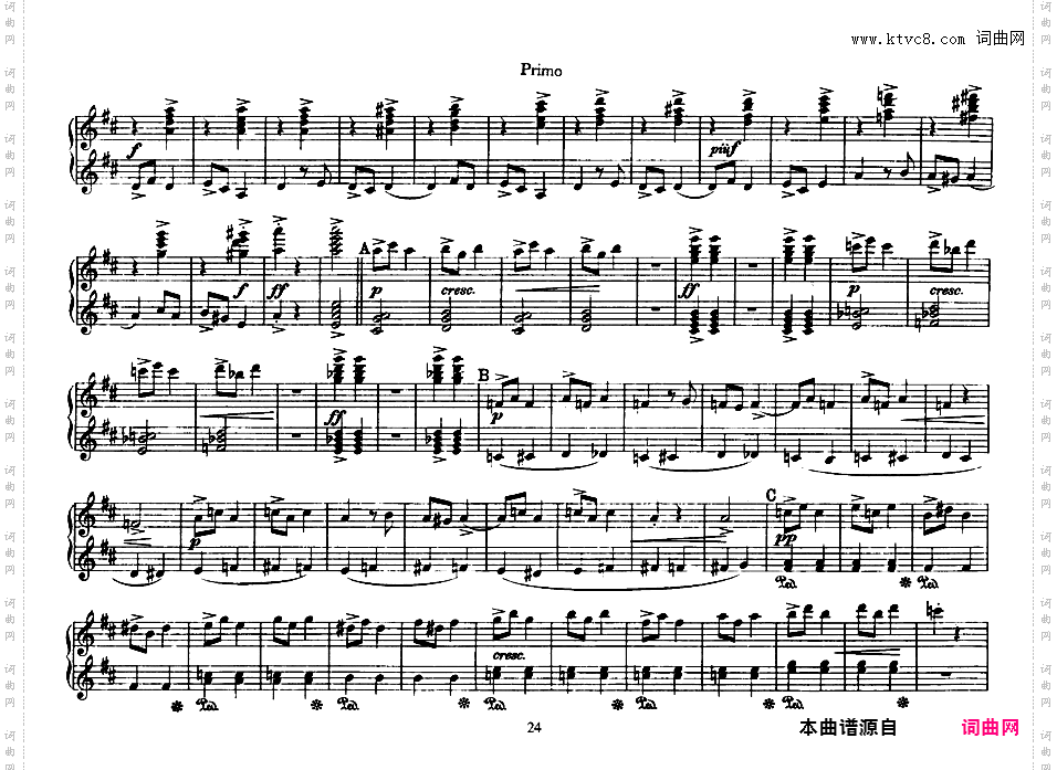 4首挪威舞曲 4 Norwegian Dances Op·35?Grieg op35 4 Norwegian Dances 四手联弹