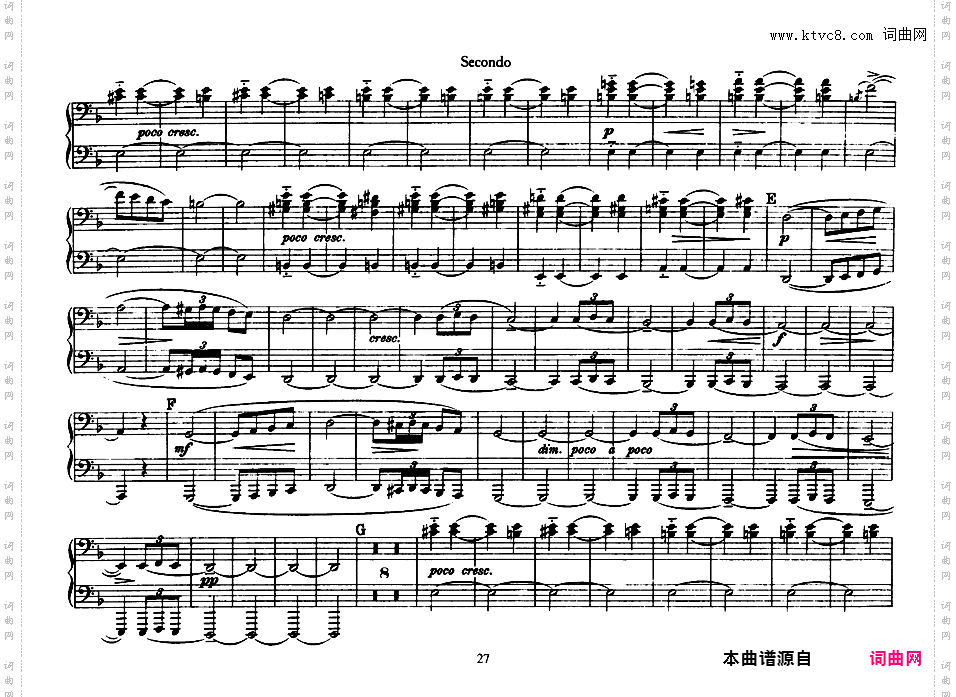 4首挪威舞曲 4 Norwegian Dances Op·35?Grieg op35 4 Norwegian Dances 四手联弹