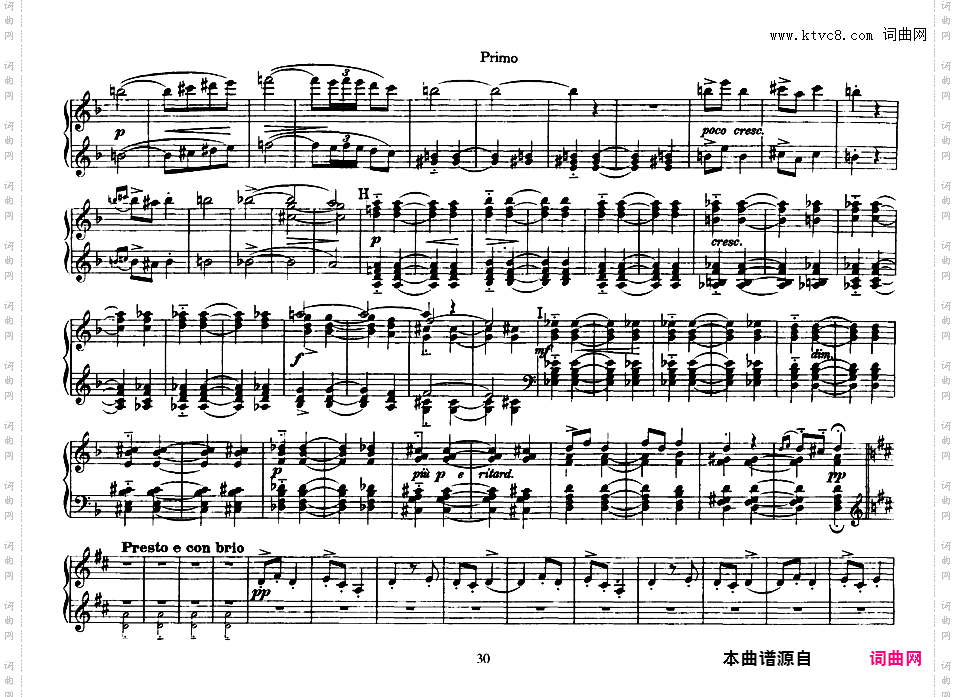 4首挪威舞曲 4 Norwegian Dances Op·35?Grieg op35 4 Norwegian Dances 四手联弹