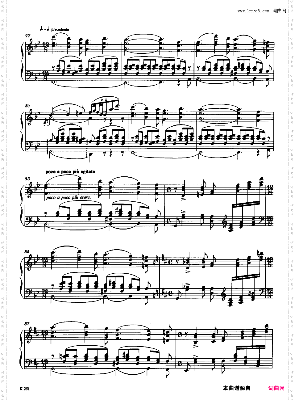 b小调第二号夜曲 Nocturne No·2 in b Minor