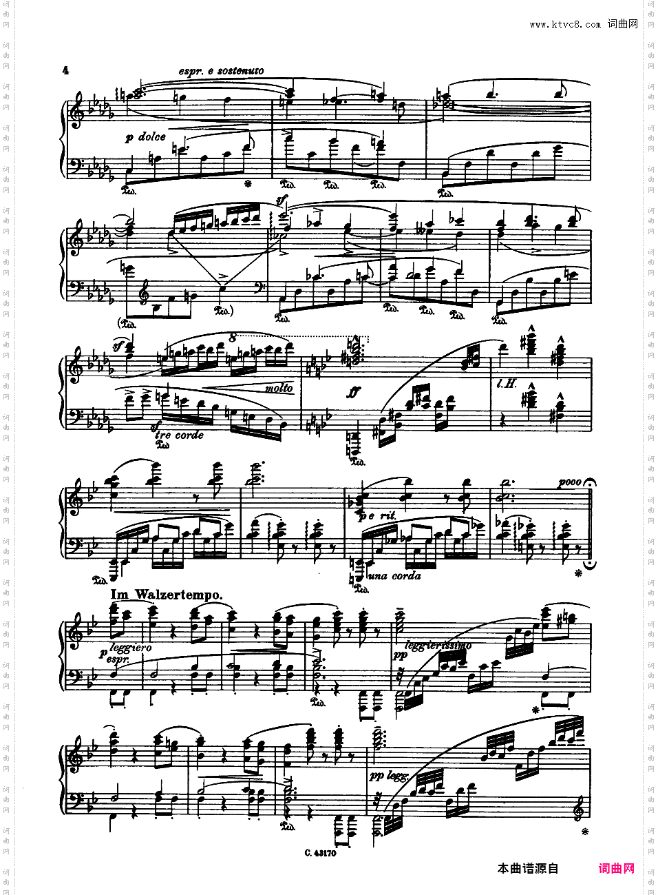 改编施特劳斯钢琴曲集Strauss-GodowskyStrauss-Godowsky Wein, Weib und Gesang