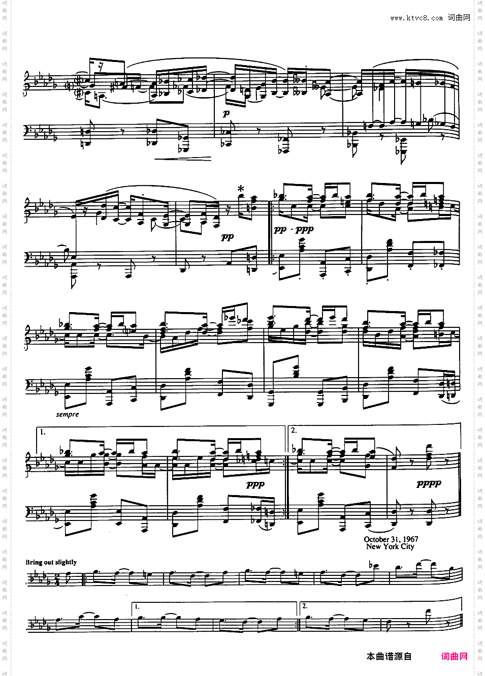 钢琴拉格泰姆集 Piano Rags