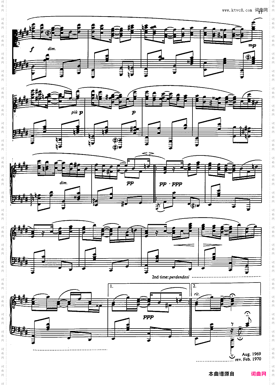 钢琴拉格泰姆集 Piano Rags
