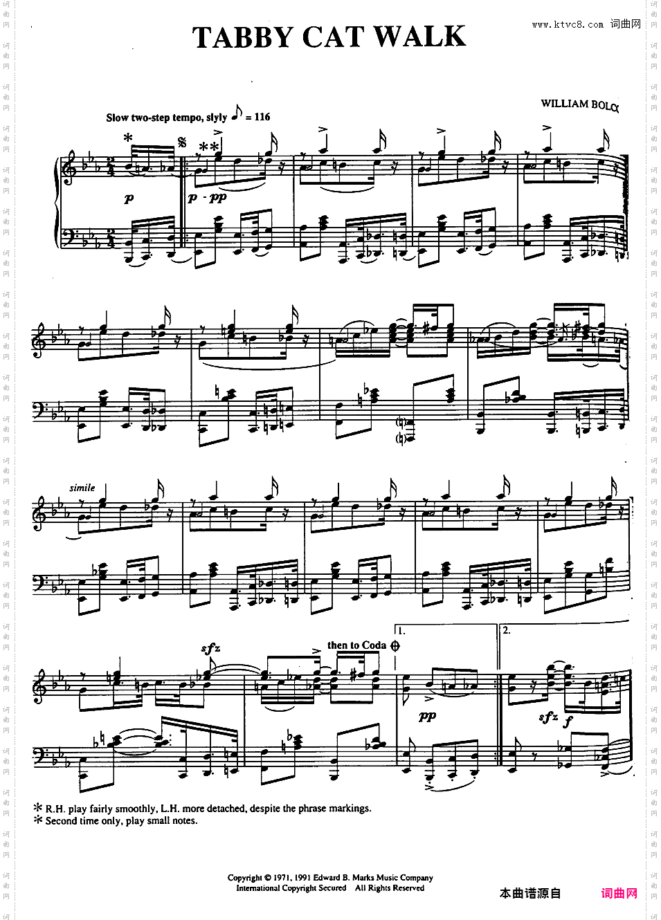 钢琴拉格泰姆集 Piano Rags