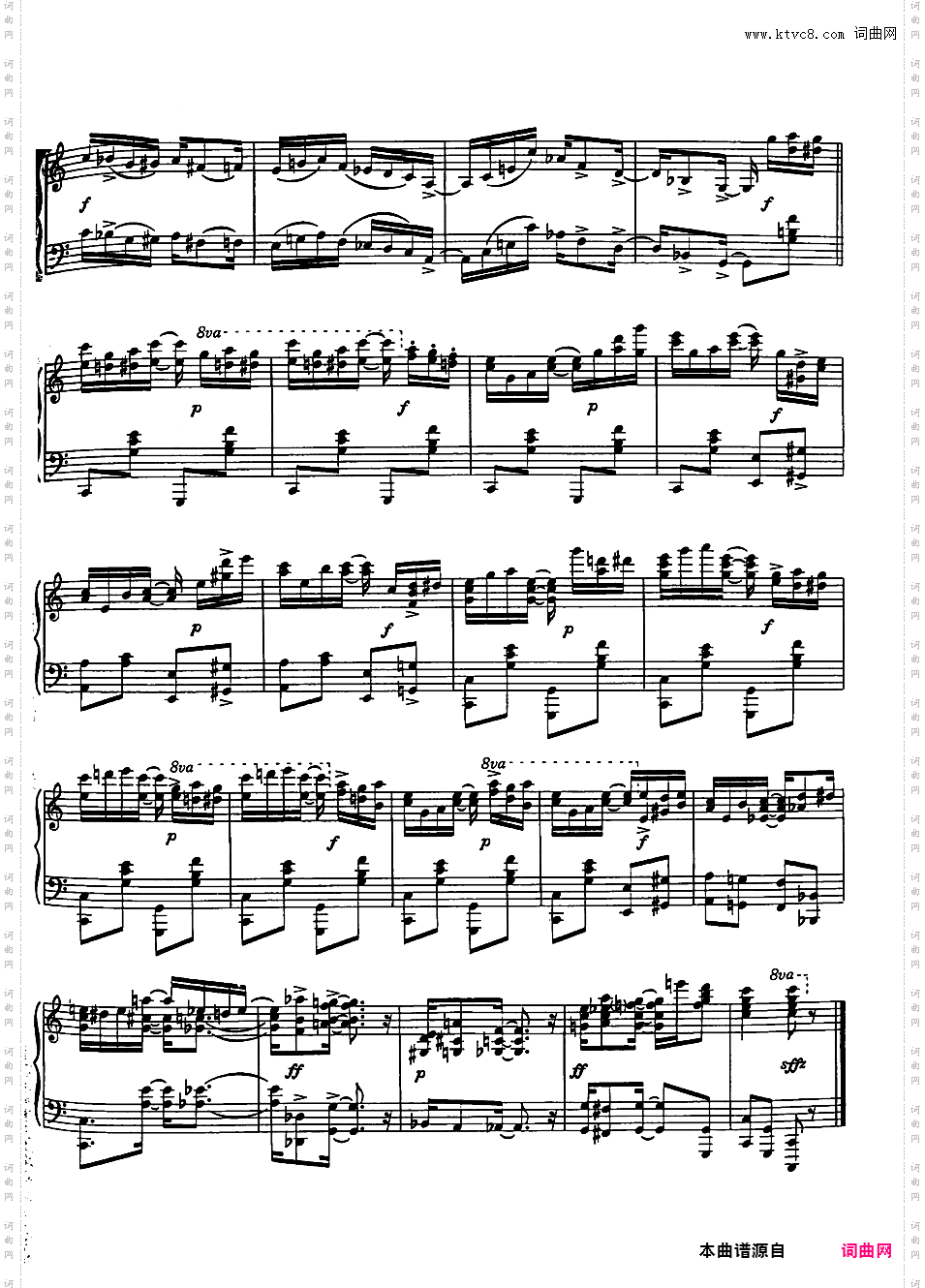 钢琴拉格泰姆集 Piano Rags