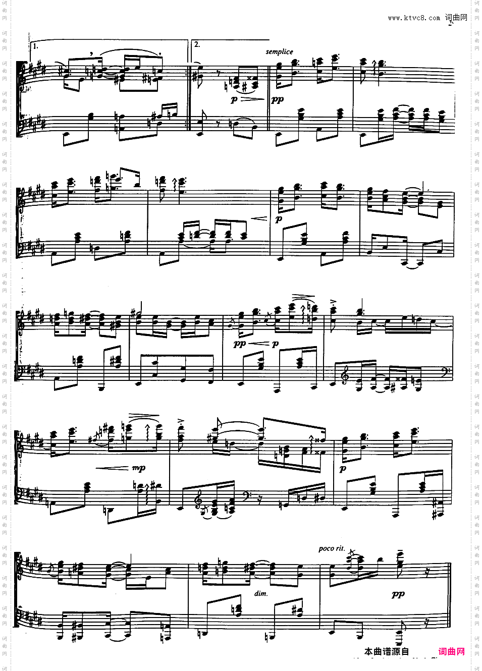 钢琴拉格泰姆集 Piano Rags