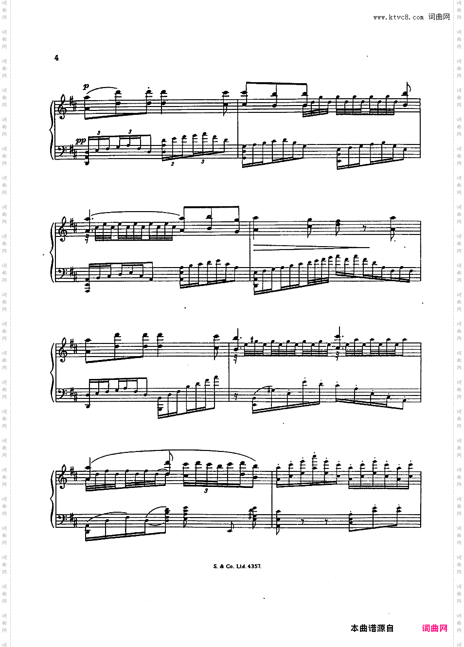 改编莫扎特唐璜小夜曲Mozart-Backhaus 1924 Serenade from Don Juan