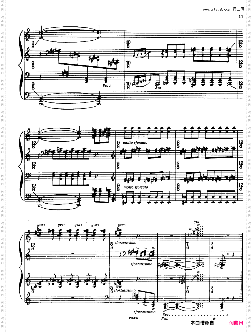 第二钢琴奏鸣曲 Piano Sonata No·2 Op·53