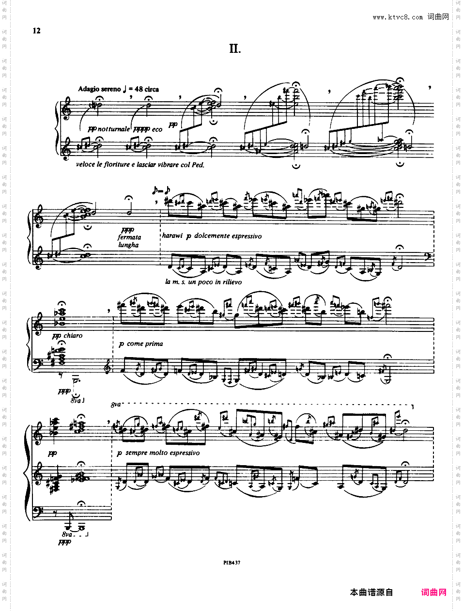 第二钢琴奏鸣曲 Piano Sonata No·2 Op·53