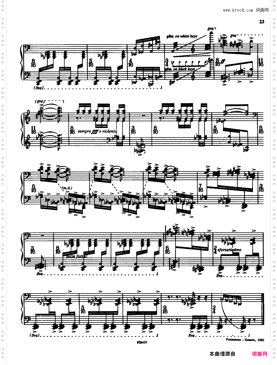 第二钢琴奏鸣曲 Piano Sonata No·2 Op·53