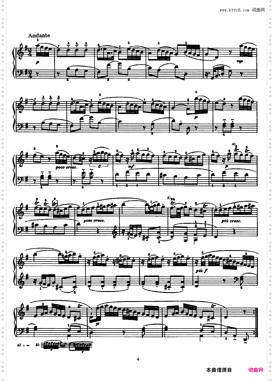 52首钢琴奏鸣曲 52 Piano SonatasPiano Sonata No 3 in C_NoRestriction