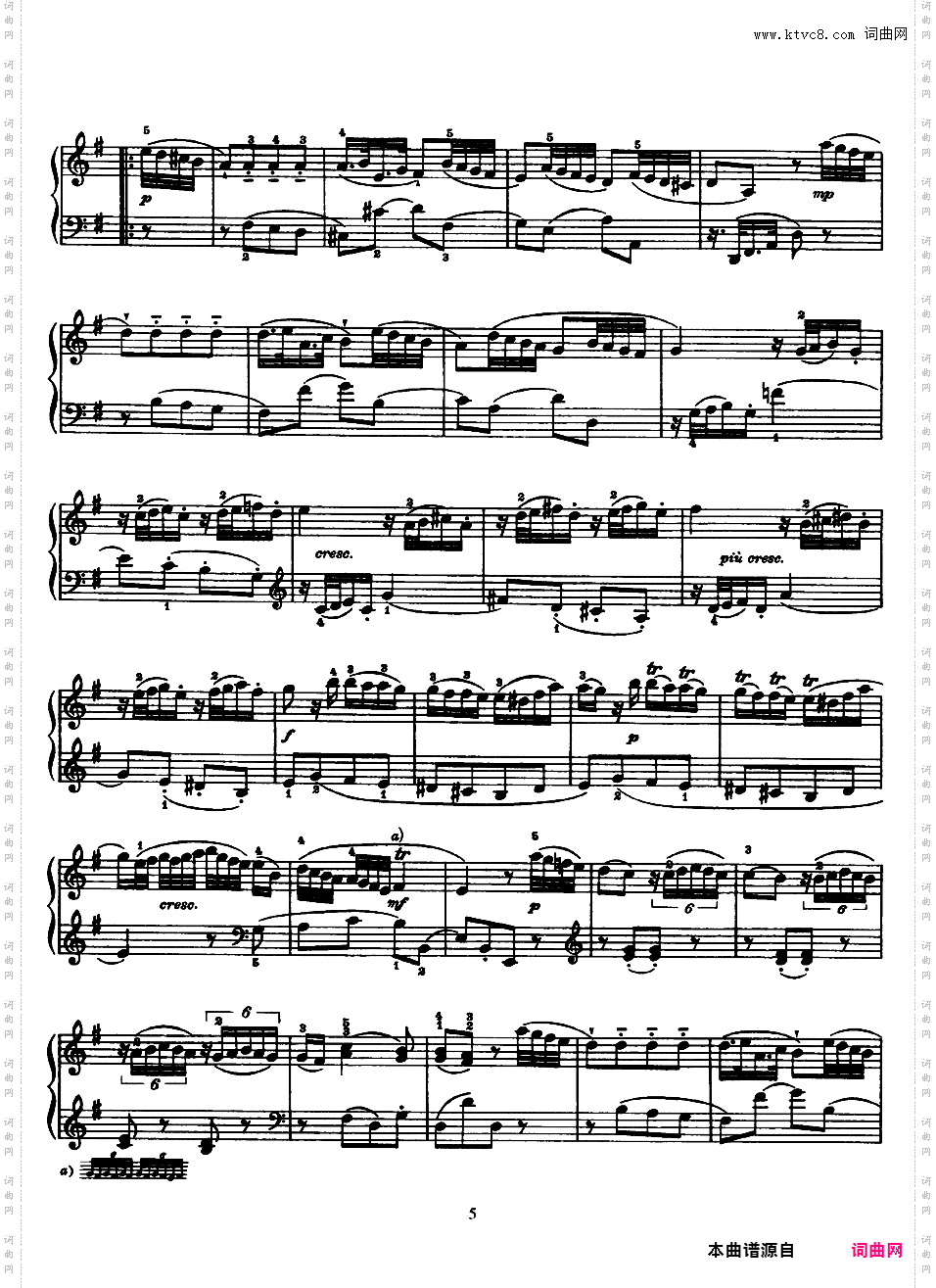 52首钢琴奏鸣曲 52 Piano SonatasPiano Sonata No 3 in C_NoRestriction
