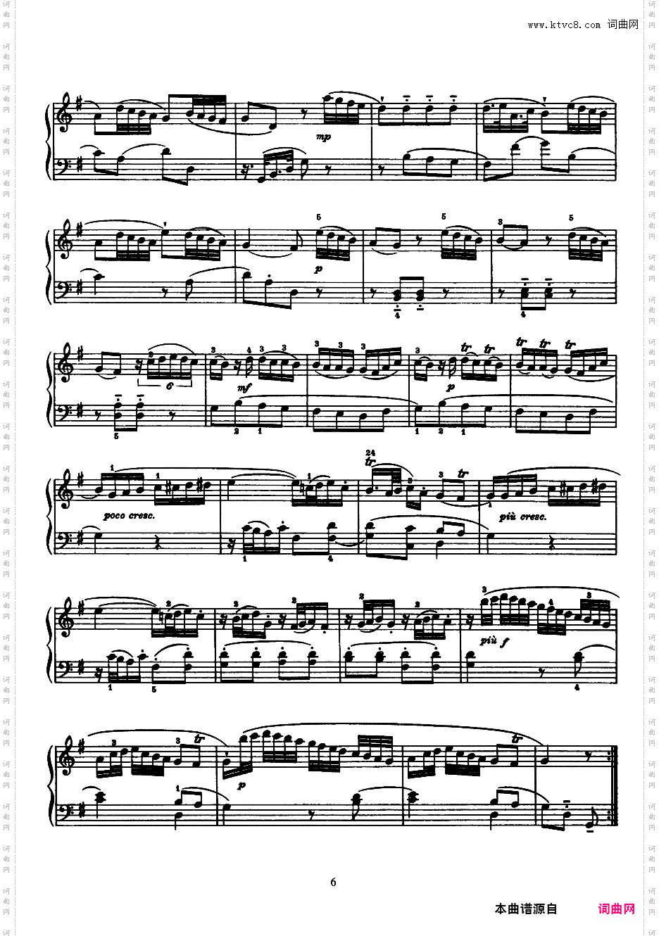 52首钢琴奏鸣曲 52 Piano SonatasPiano Sonata No 3 in C_NoRestriction