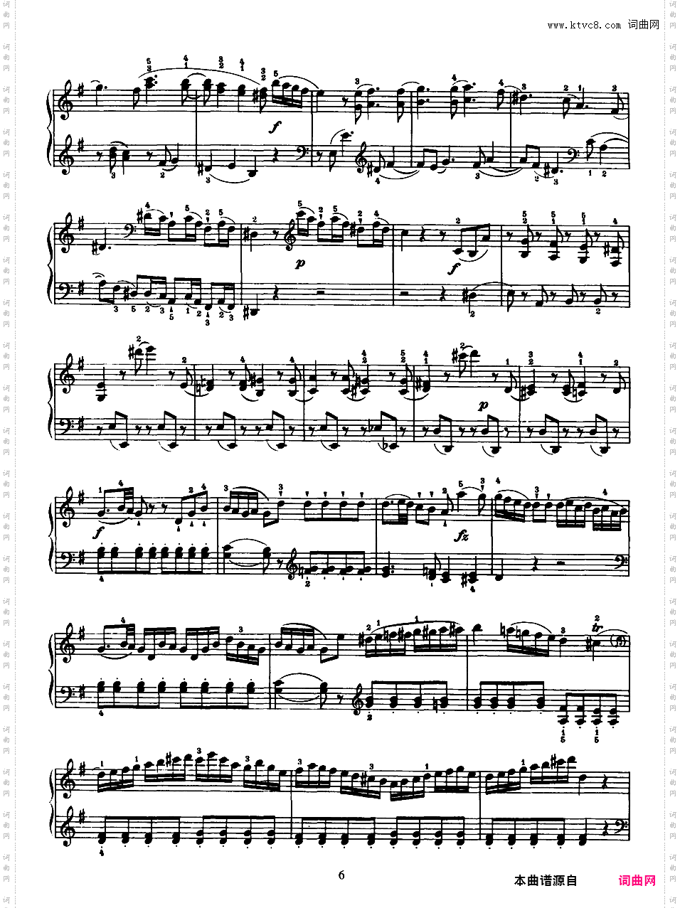 52首钢琴奏鸣曲 52 Piano SonatasPiano Sonata No 40 in G_NoRestriction