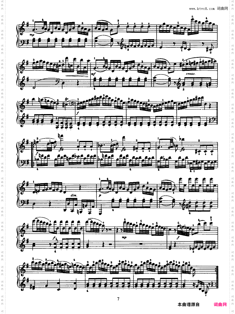 52首钢琴奏鸣曲 52 Piano SonatasPiano Sonata No 40 in G_NoRestriction