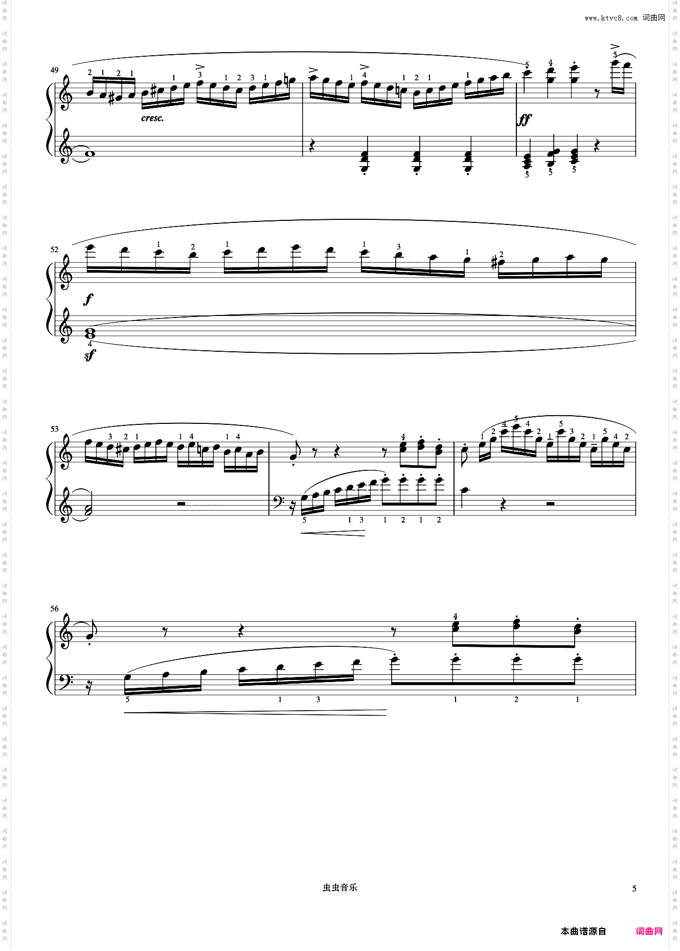 小奏鸣曲 Op·55 No·3 第一乐章《小奏鸣曲集》