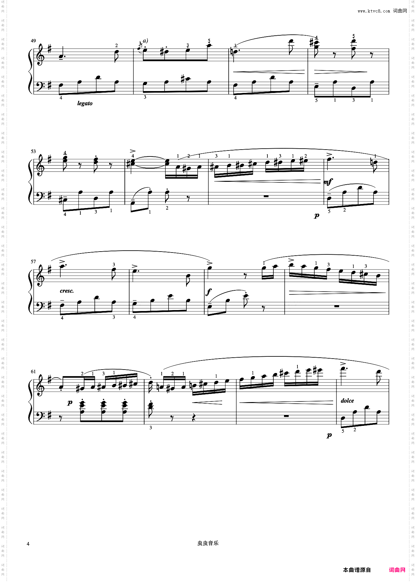 小奏鸣曲 Op·55 No·2 第三乐章《小奏鸣曲集》