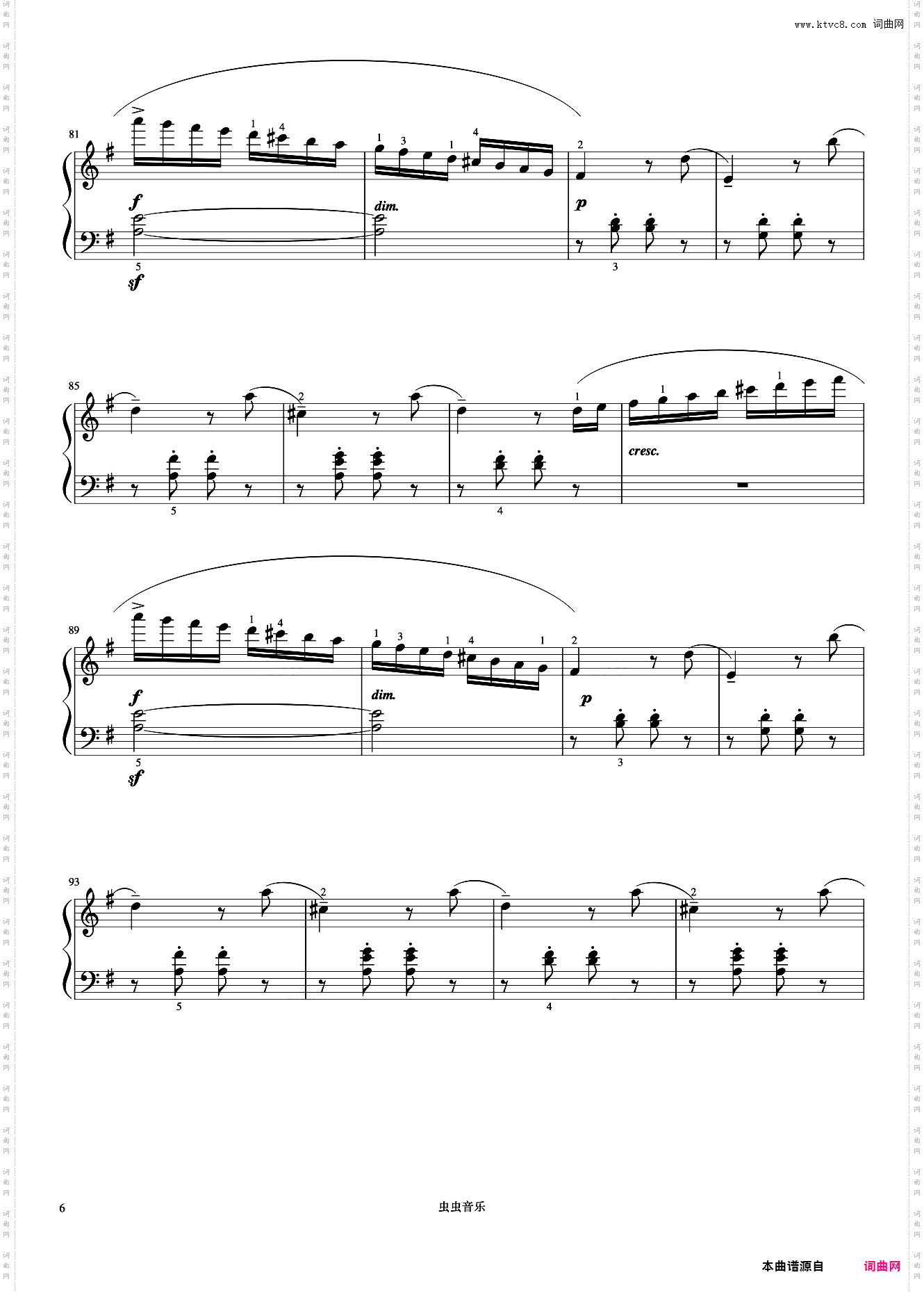 小奏鸣曲 Op·55 No·2 第三乐章《小奏鸣曲集》