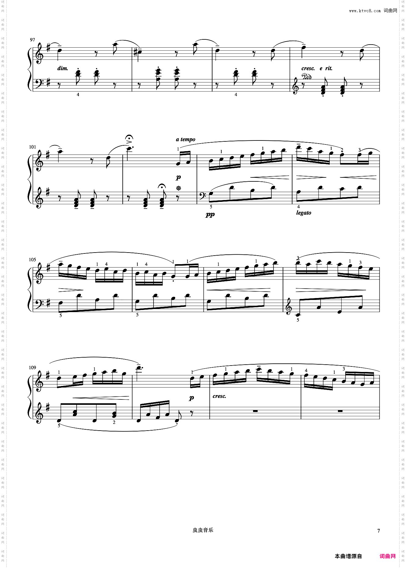 小奏鸣曲 Op·55 No·2 第三乐章《小奏鸣曲集》