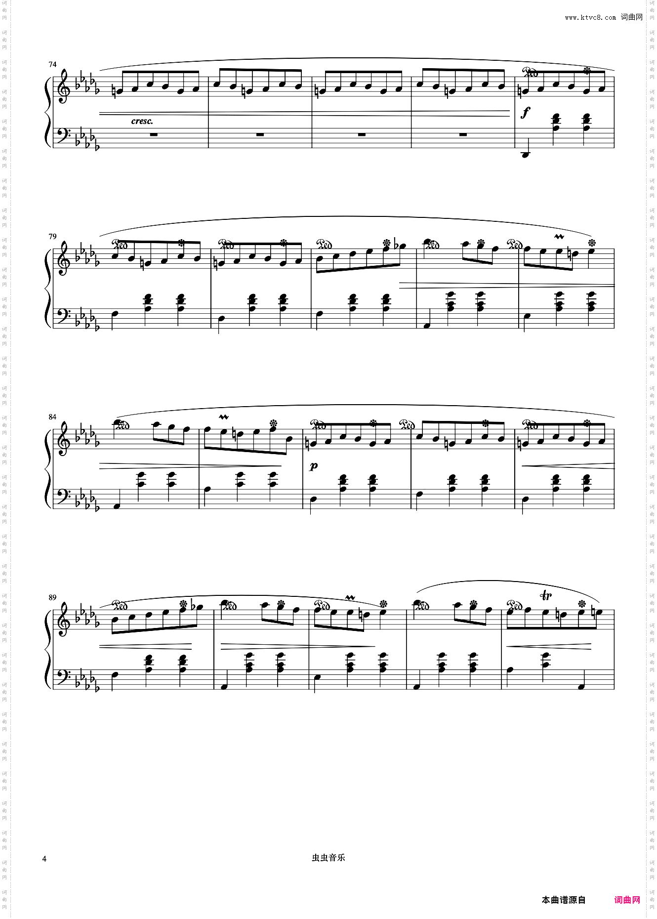 圆舞曲Op·64 No·6《肖邦圆舞曲集》