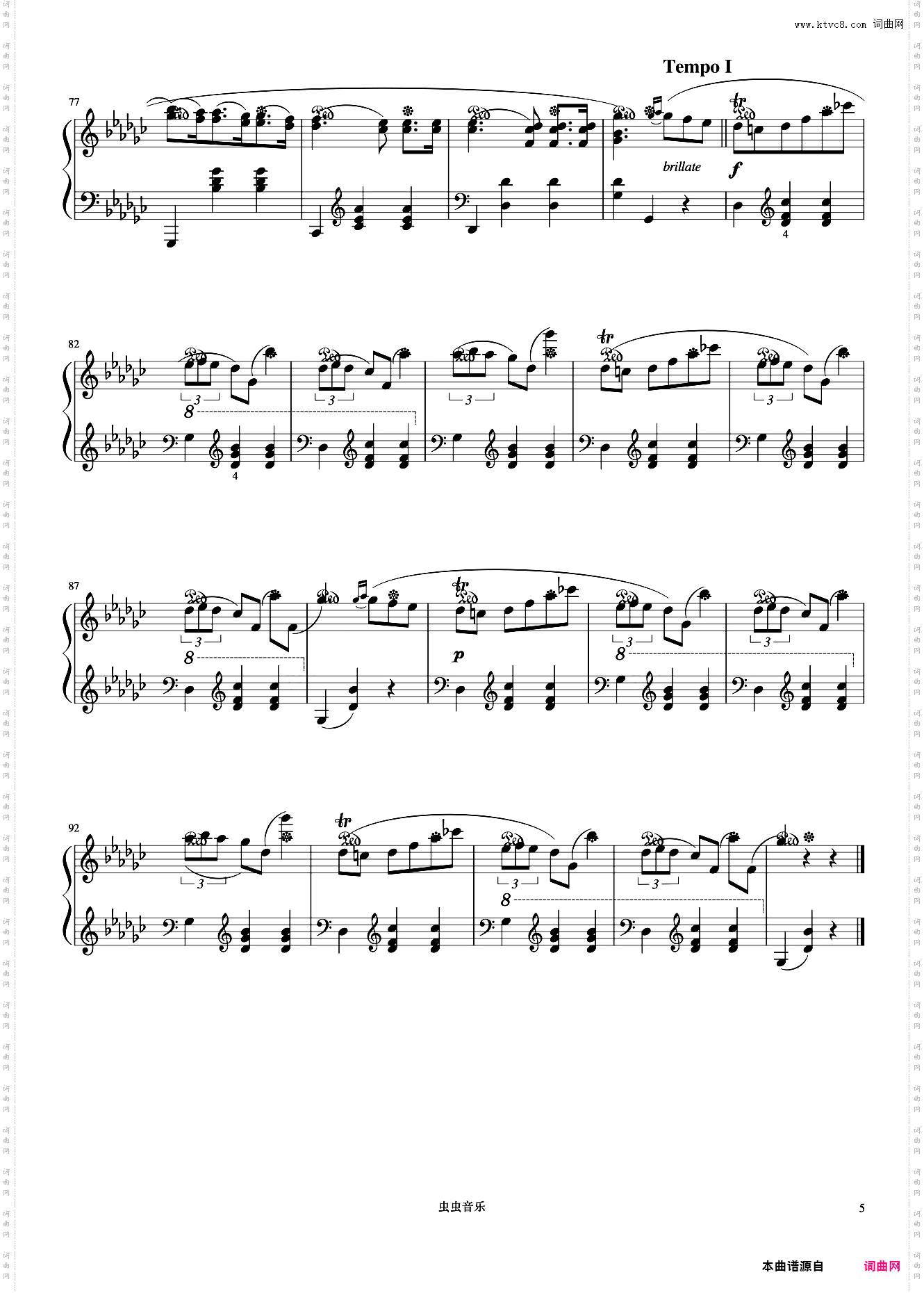 圆舞曲 Op·70 No·1《肖邦圆舞曲集》