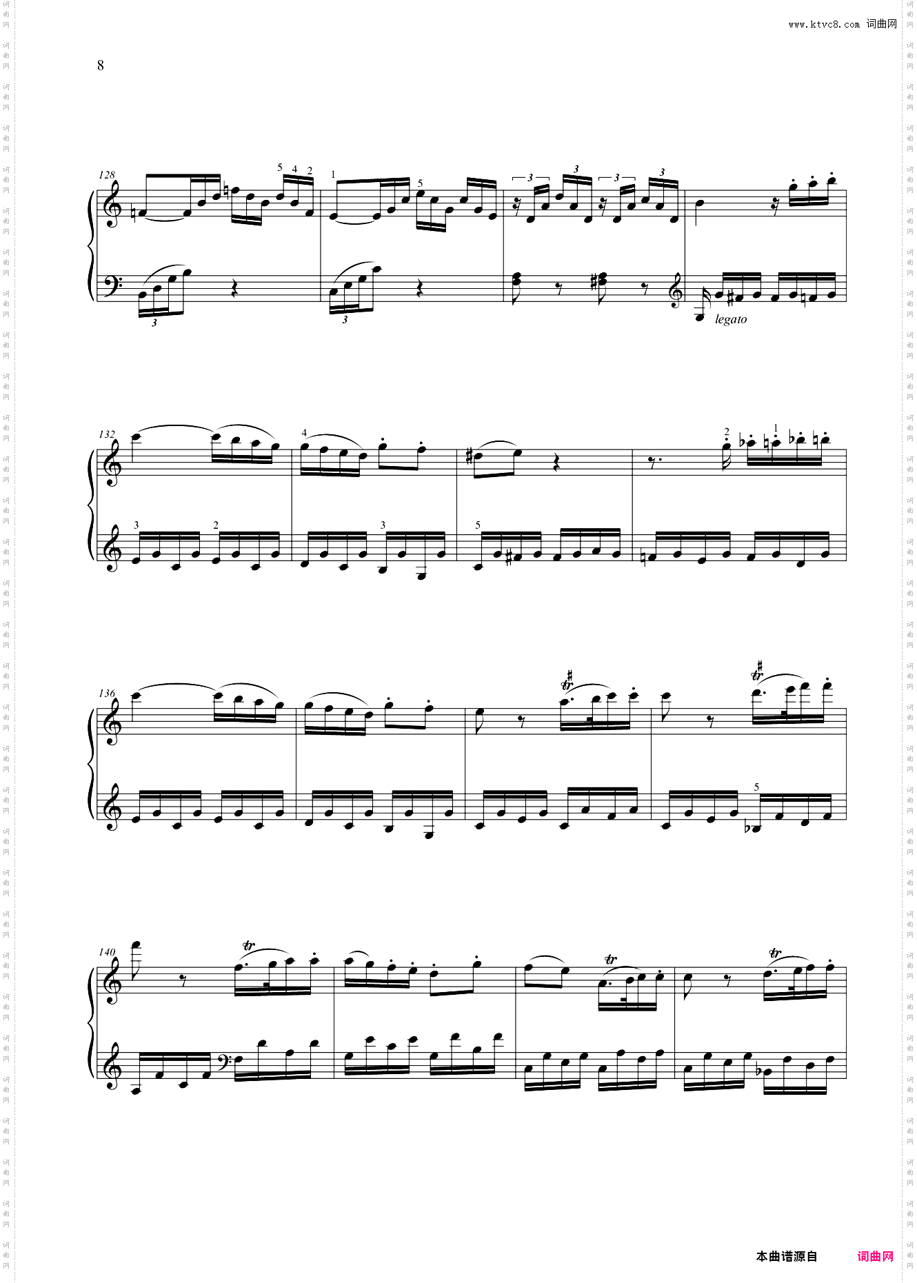 第九级 大型乐曲奏鸣曲K·330