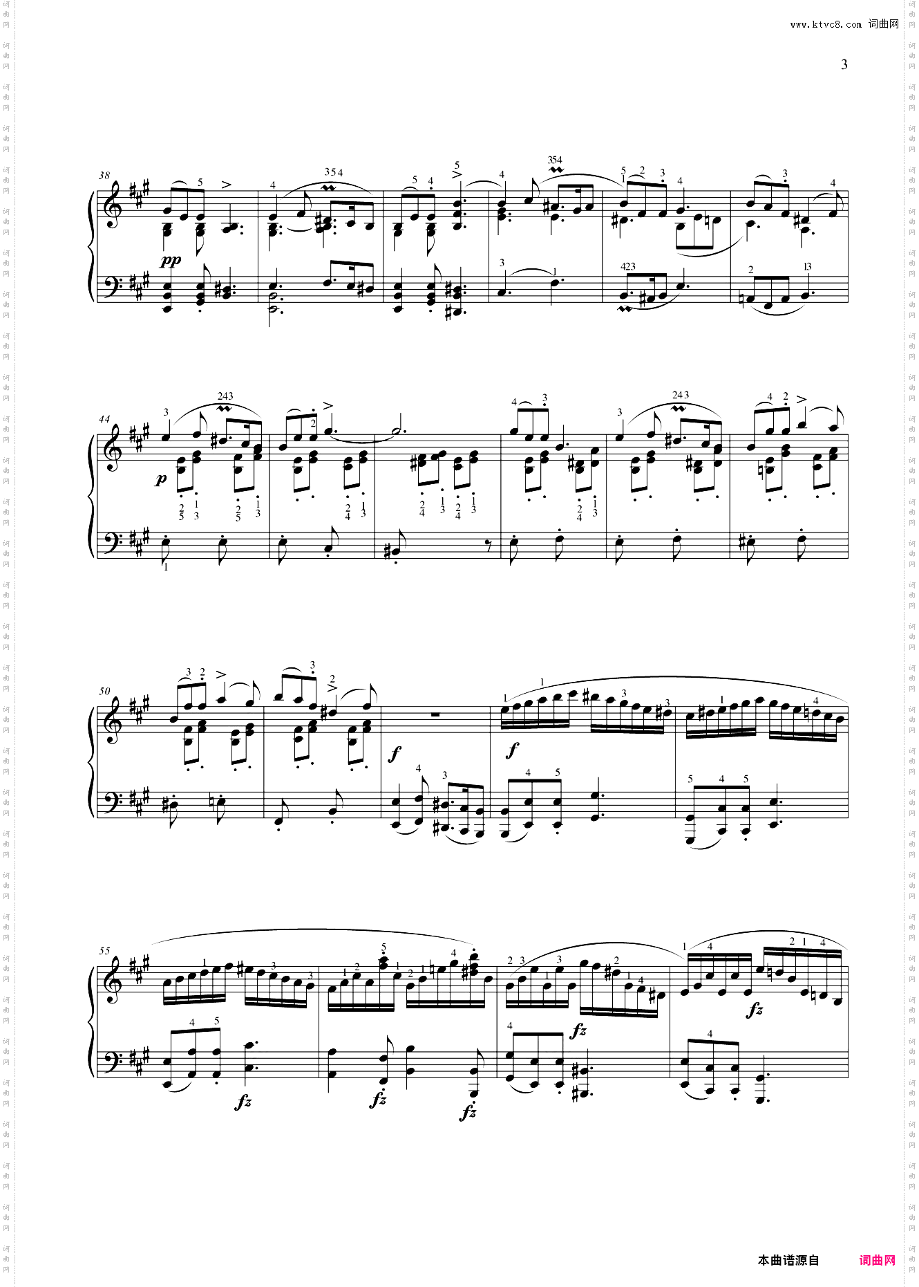 第十级 A大调奏鸣曲