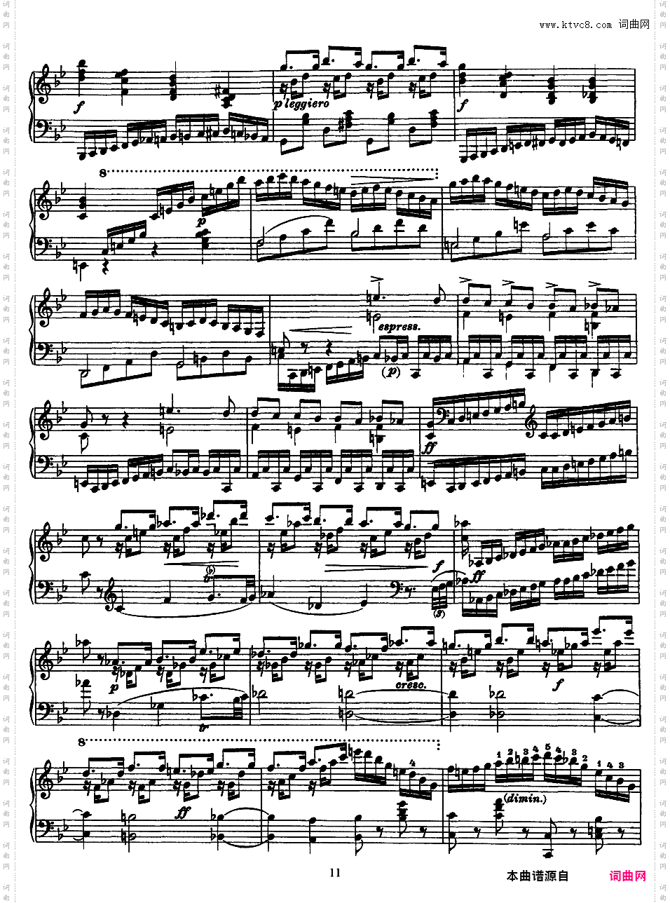 12首钢琴练习曲 12 Etudes S·136
