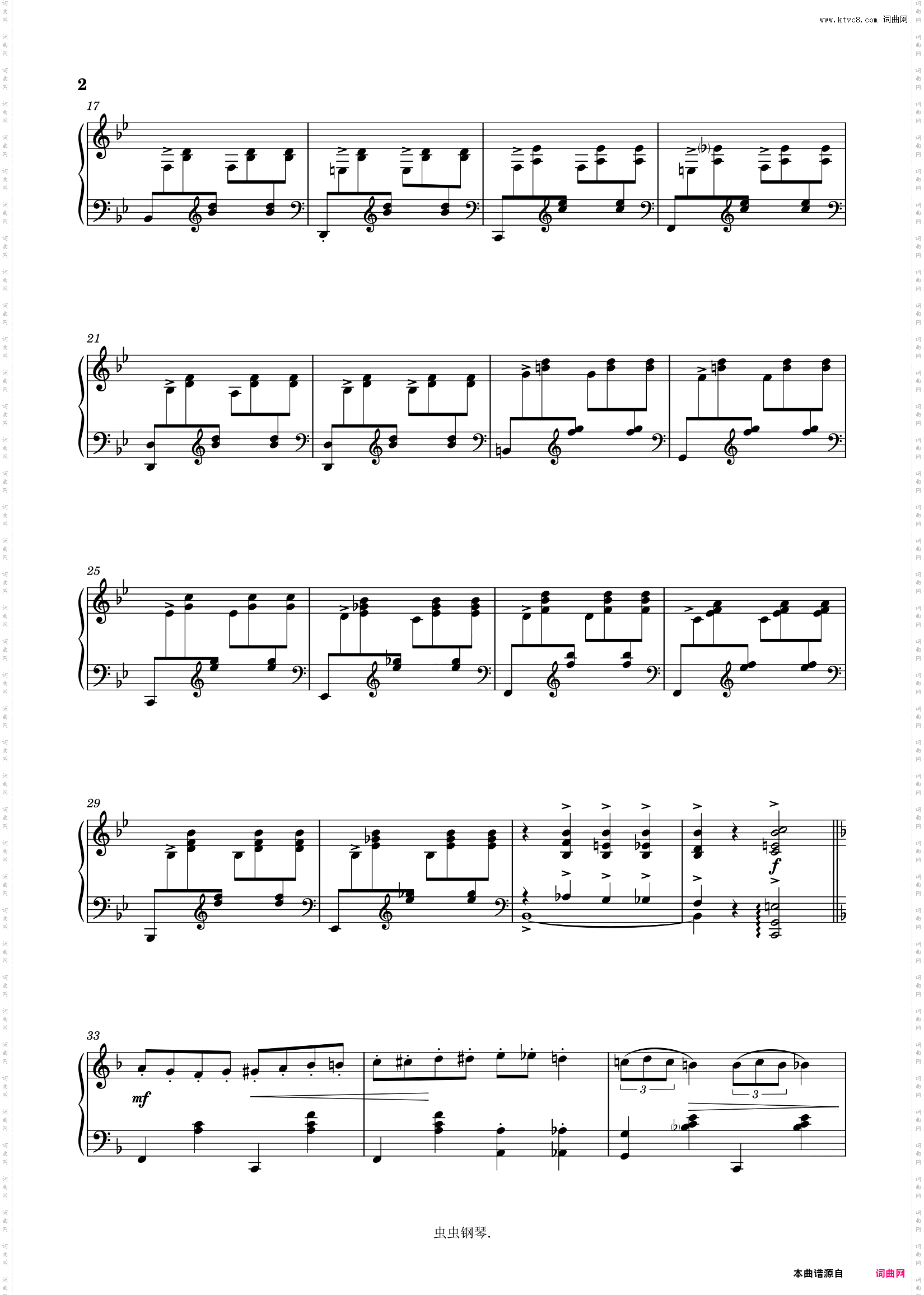 Melody in F - Confrey 1925