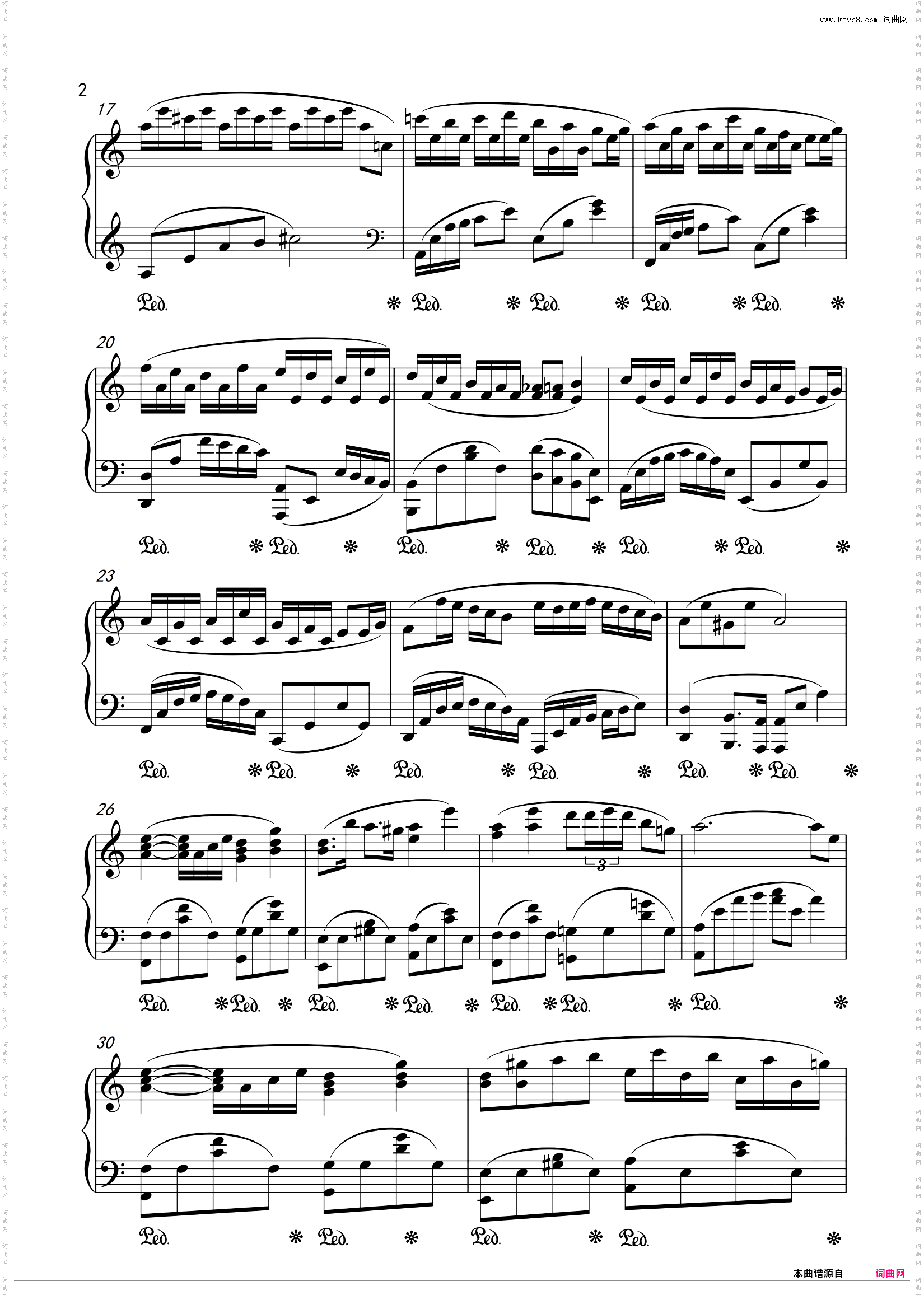 Flower Dance花之舞C调版