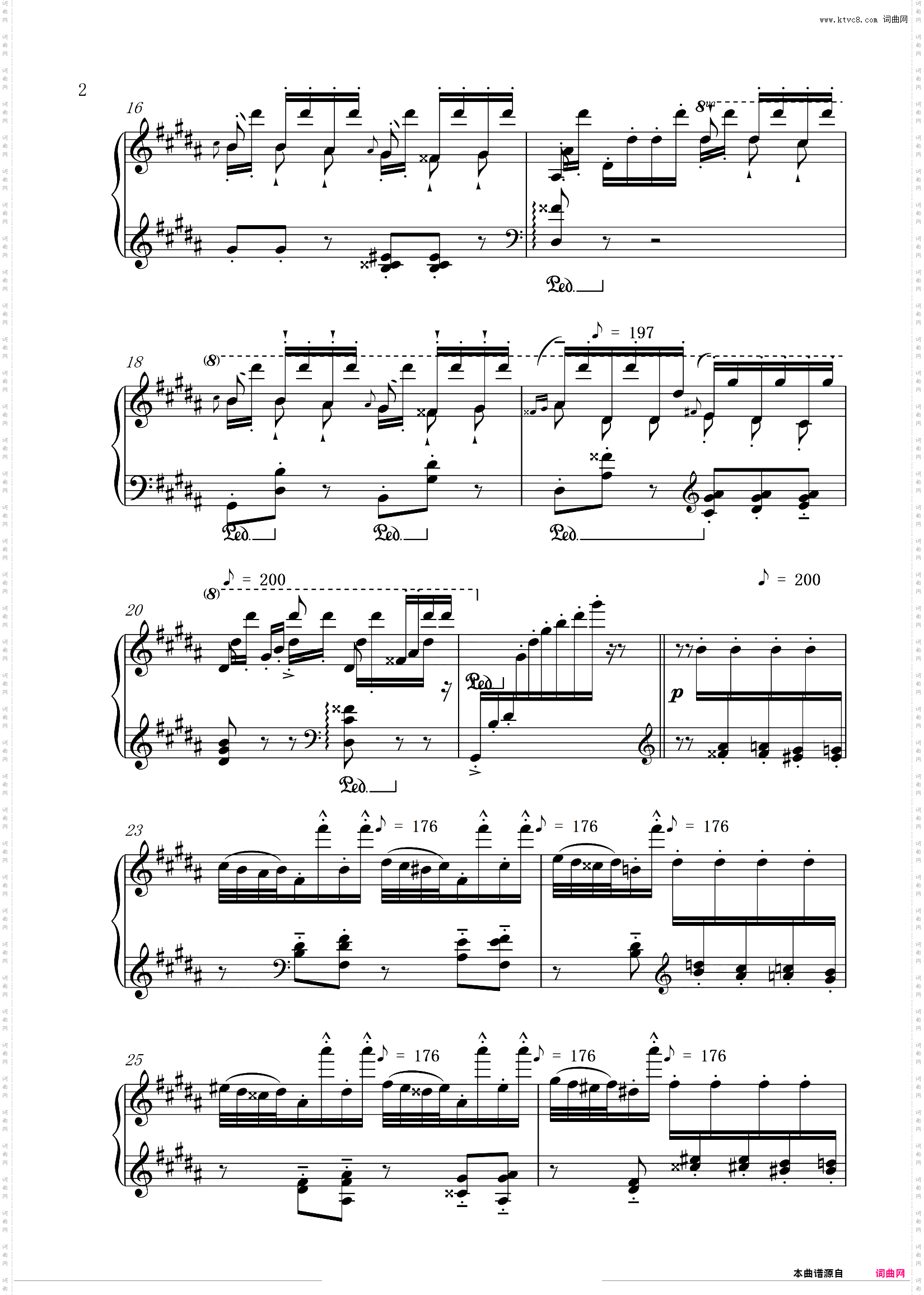 世界最难钢琴曲之【钟】-【La campanella】李斯特