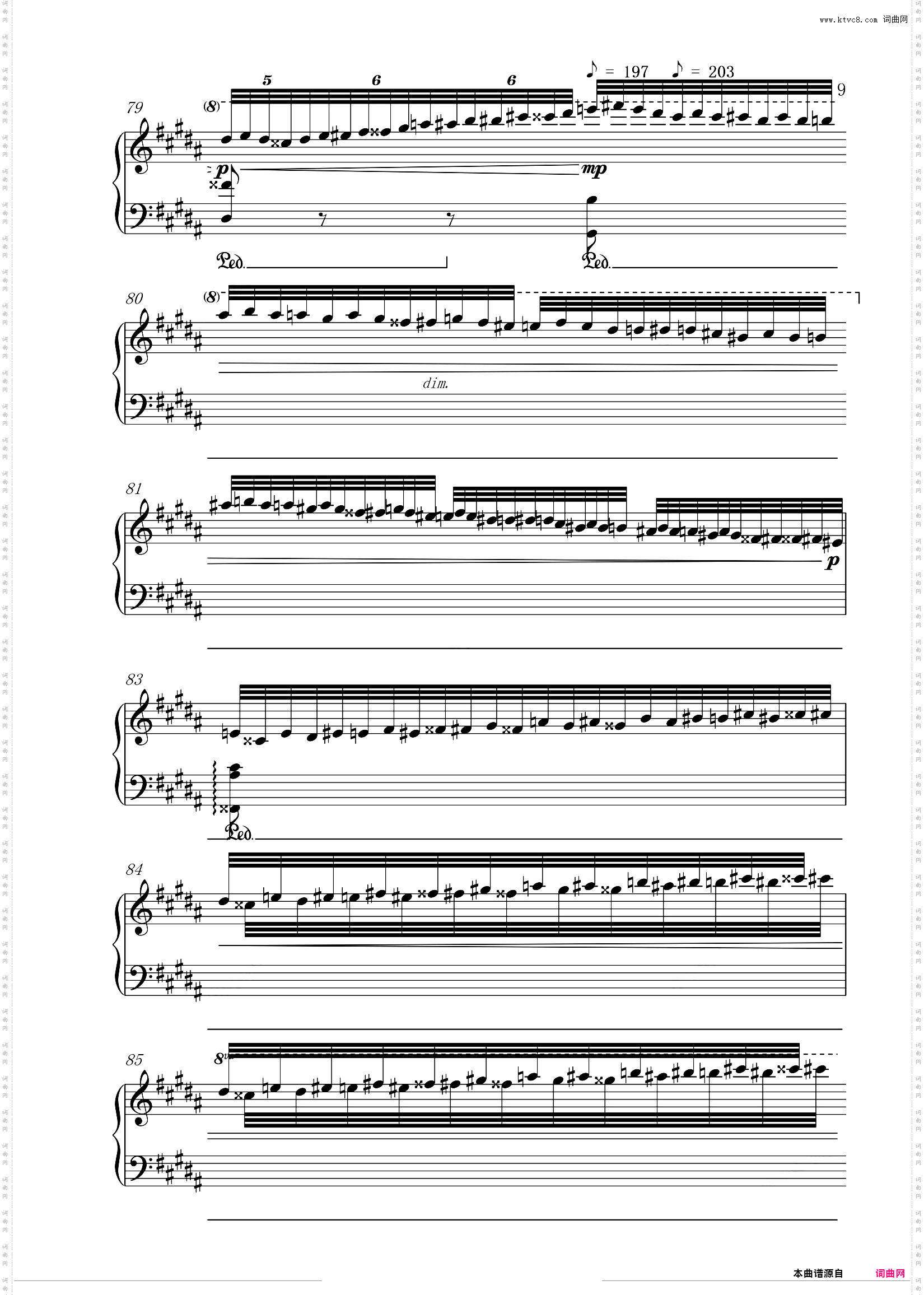 世界最难钢琴曲之【钟】-【La campanella】李斯特