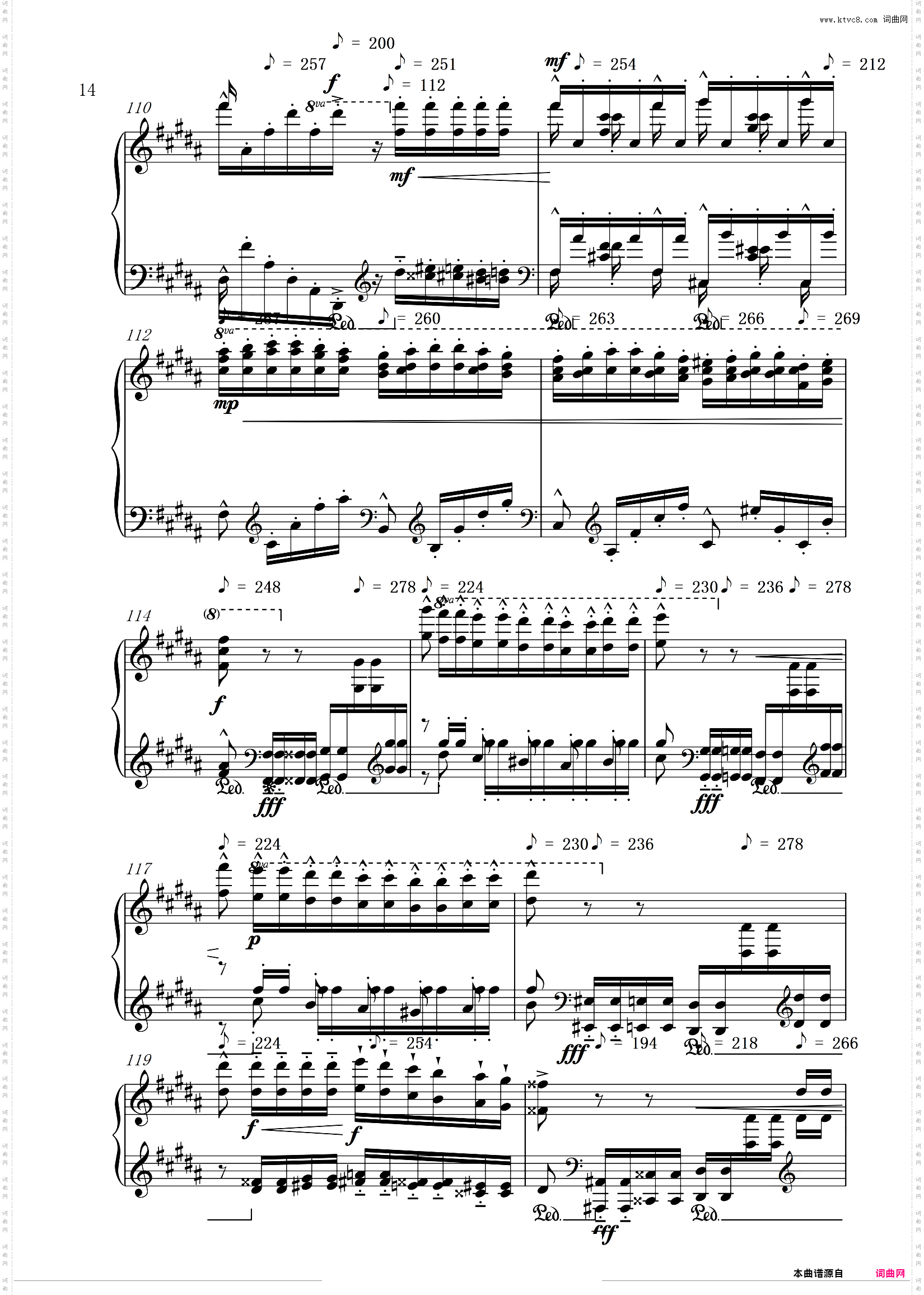 世界最难钢琴曲之【钟】-【La campanella】李斯特