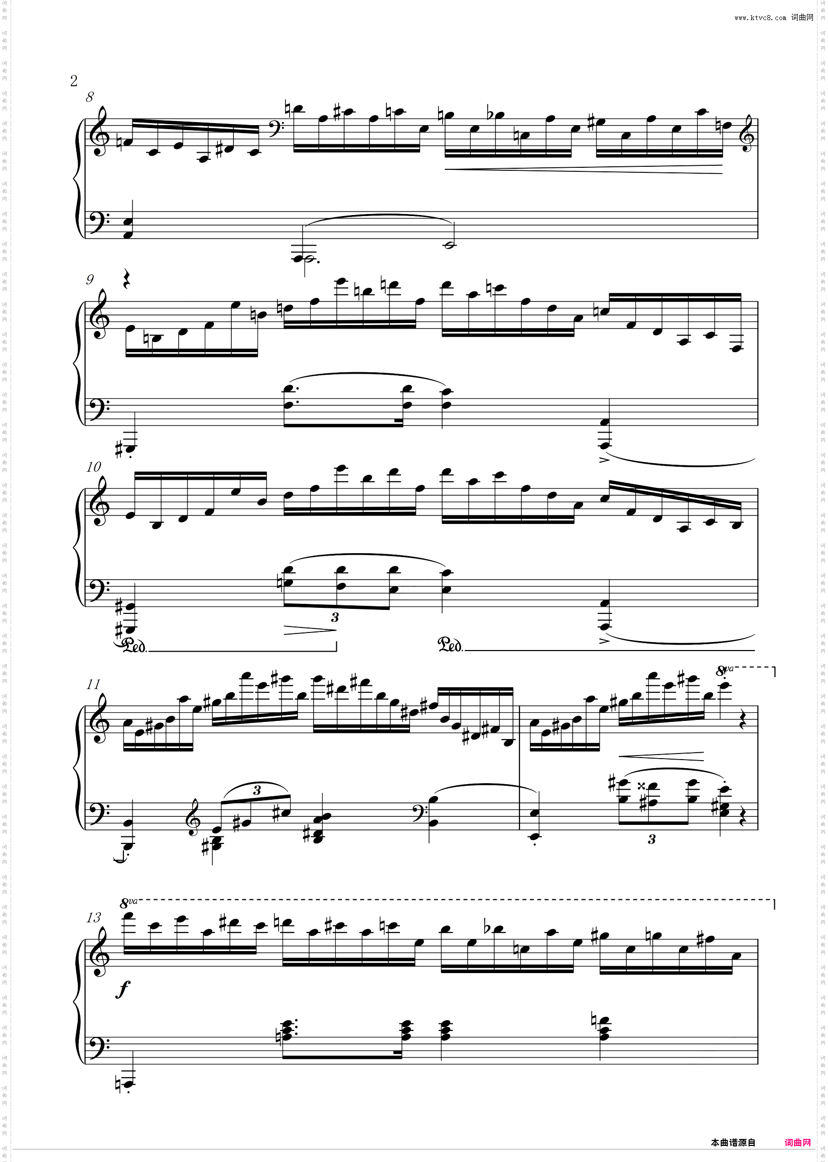 肖邦 冬风练习曲 Chopin Etude Op·25 No·11 in A minor Winter Wind