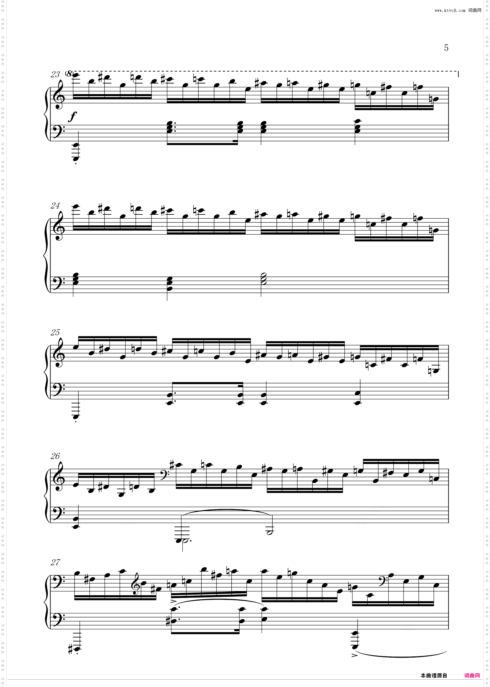 肖邦 冬风练习曲 Chopin Etude Op·25 No·11 in A minor Winter Wind