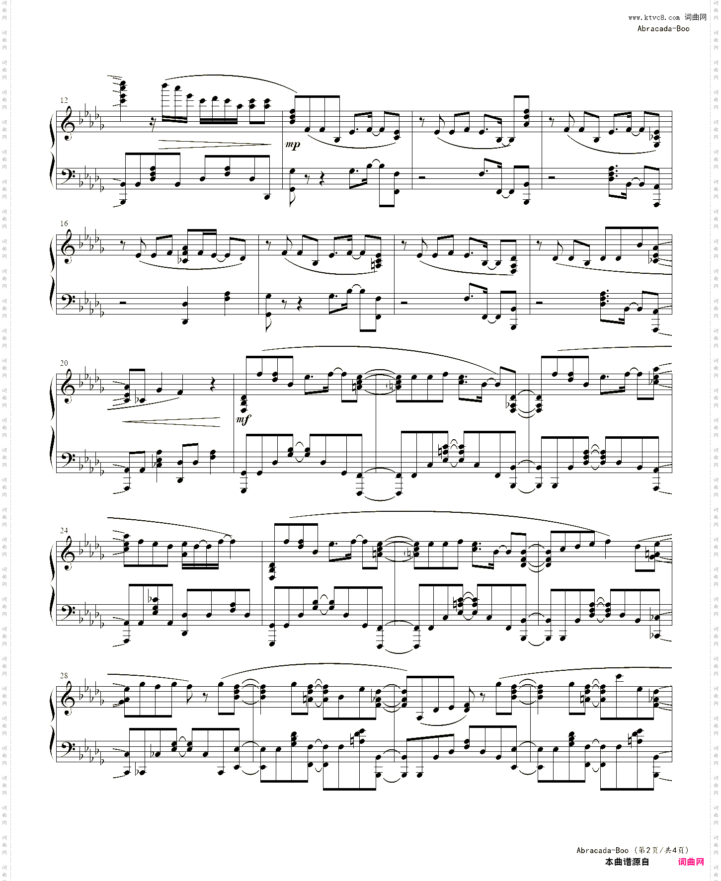 《金装的维尔梅》OP- Abracada-Boo