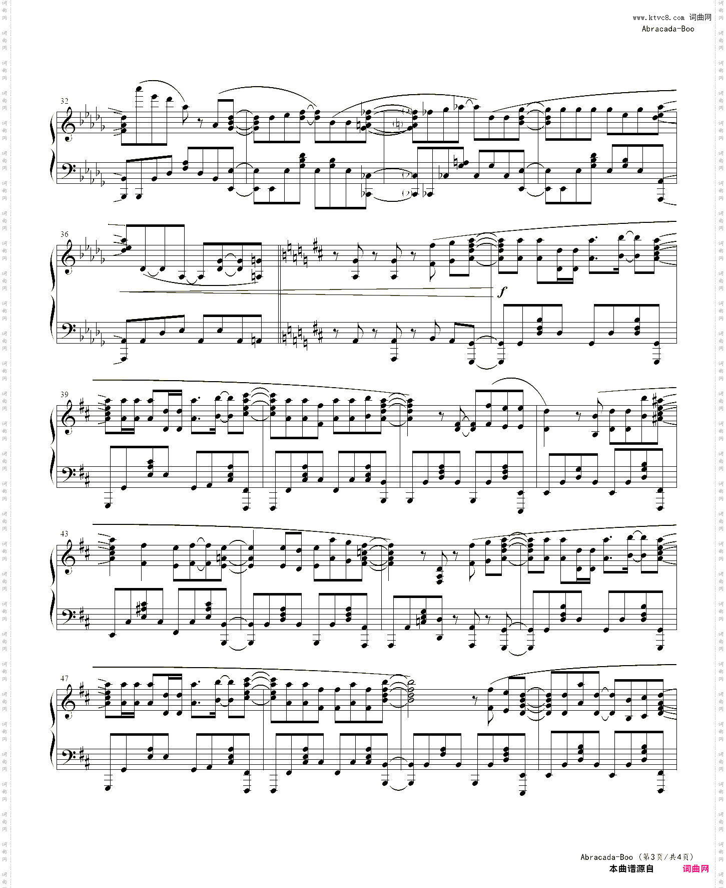 《金装的维尔梅》OP- Abracada-Boo