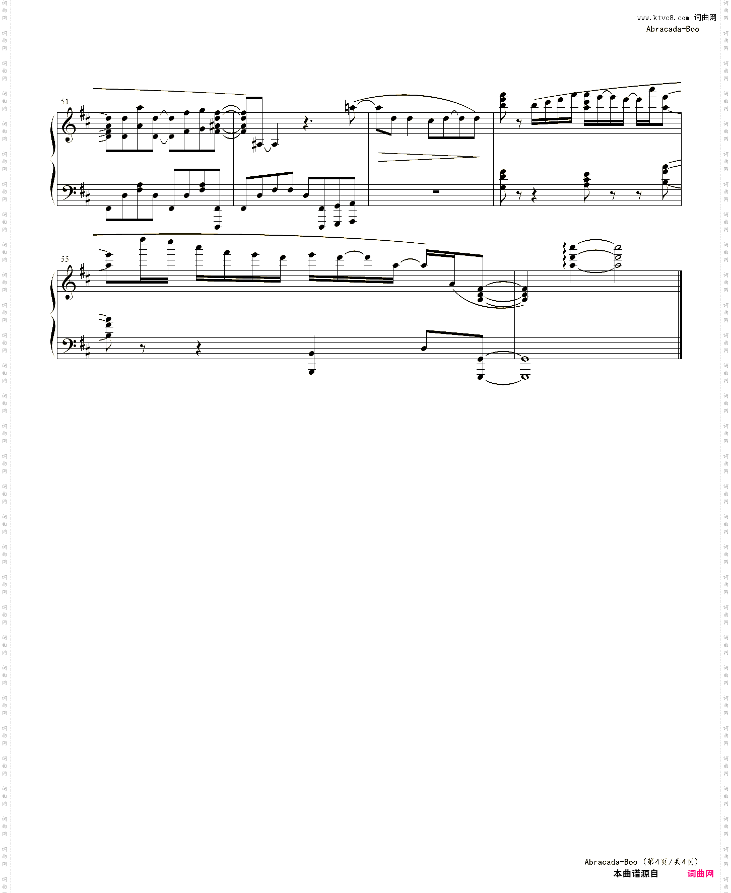 《金装的维尔梅》OP- Abracada-Boo