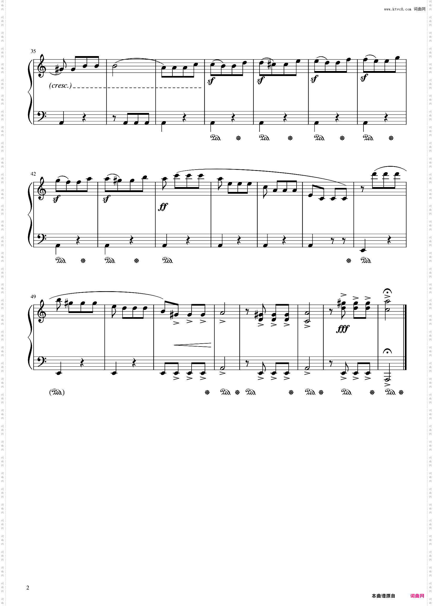 Symphony No· 5 - 贝多芬【简易版】