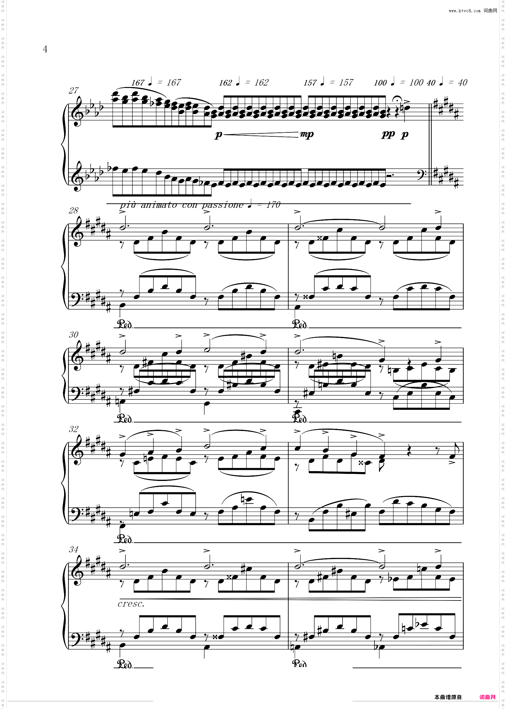 爱之梦_【李斯特最有名钢琴曲之一】
