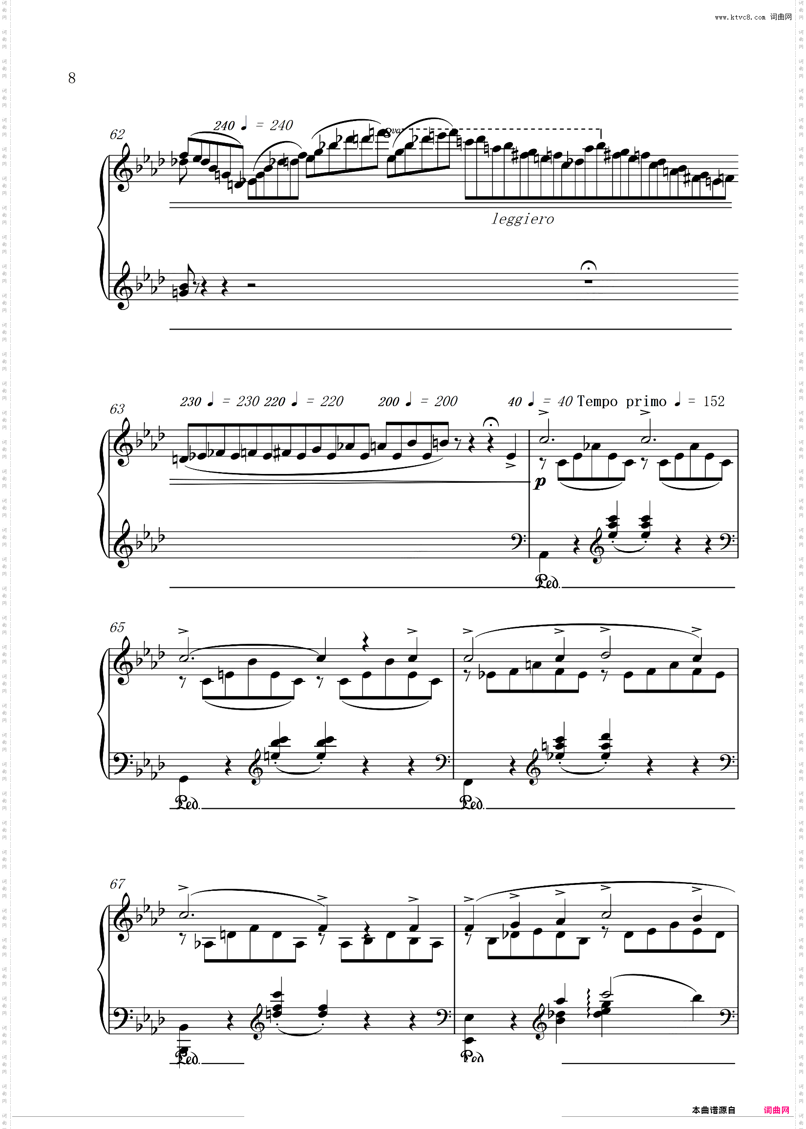 爱之梦_【李斯特最有名钢琴曲之一】