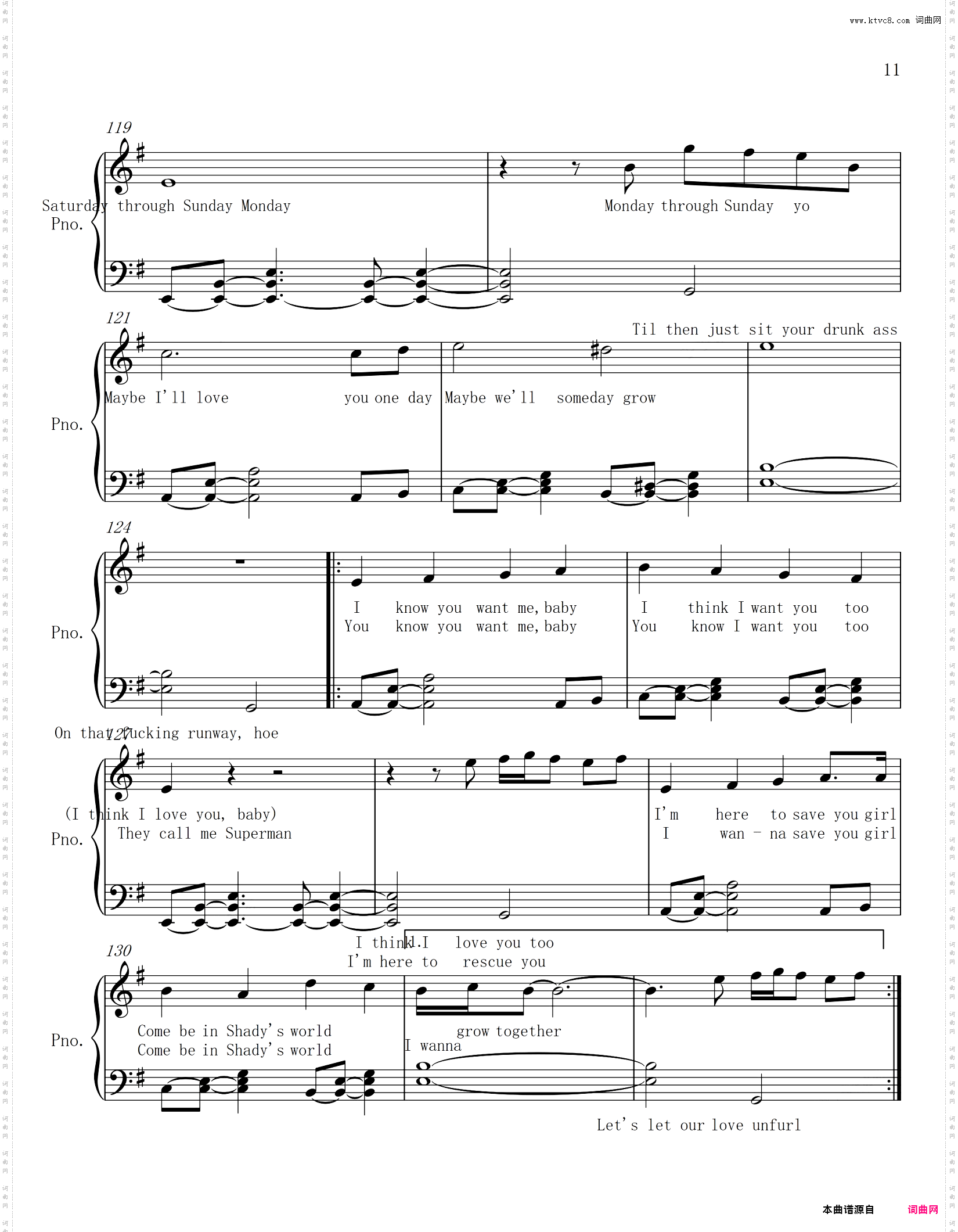 Superman - Eminem/Dina Rae 免费完整版带歌词