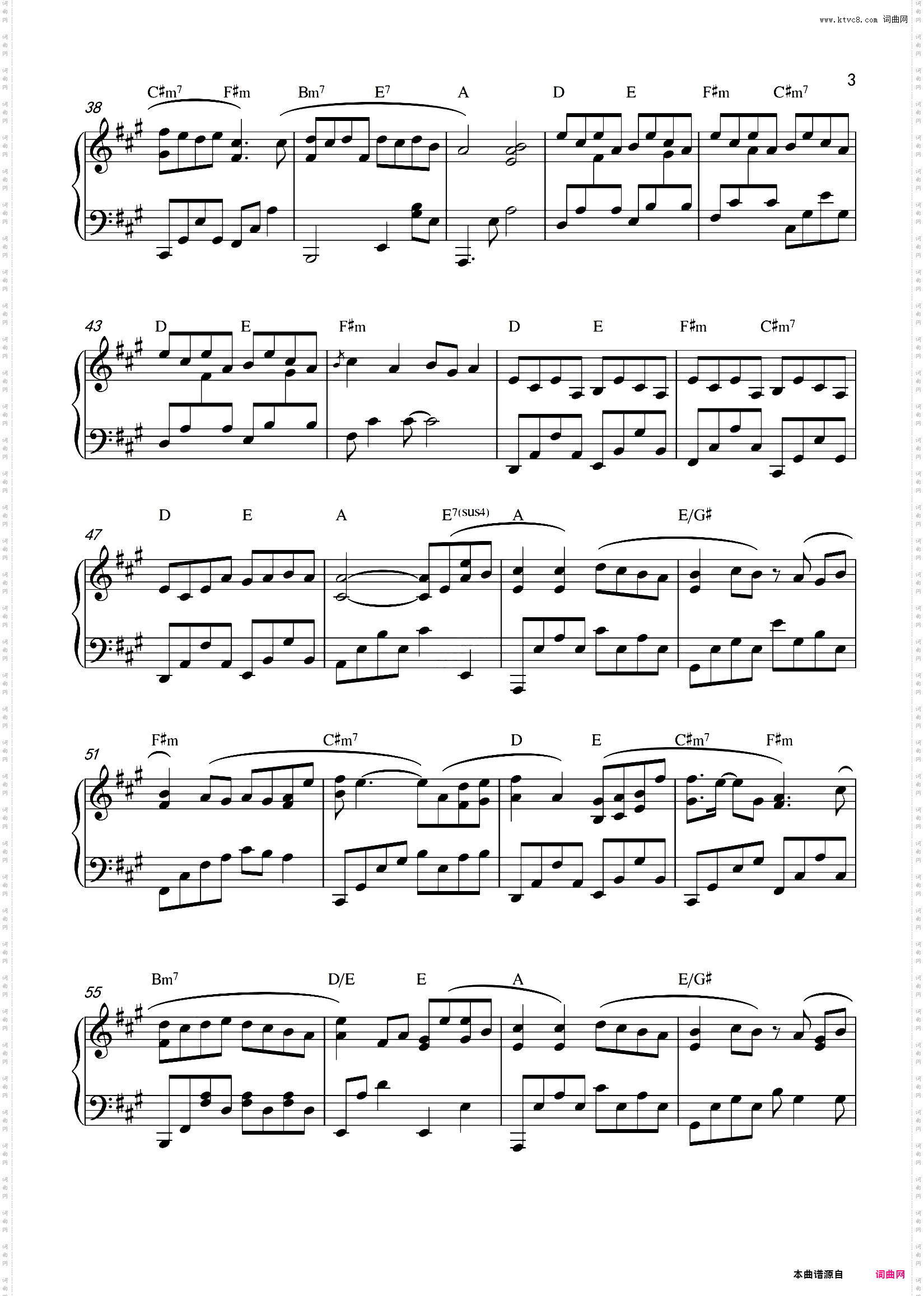 林俊杰-《爱与希望》精编钢琴独奏