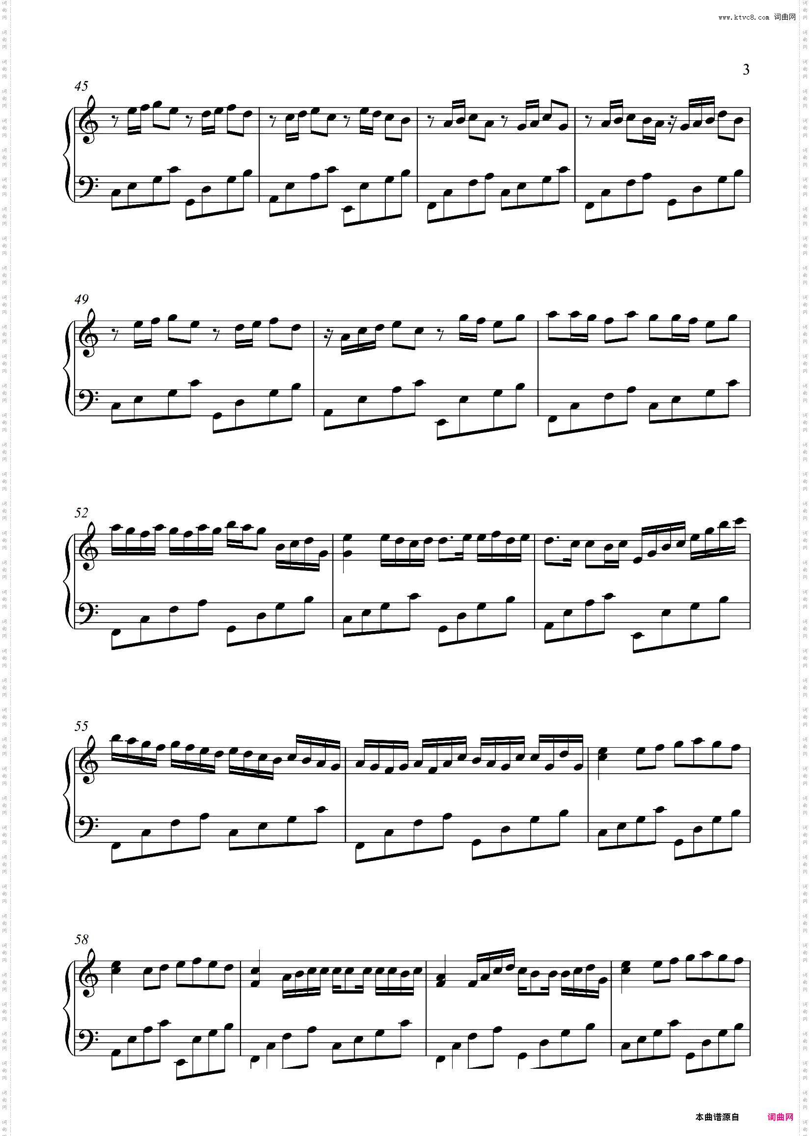 卡农-Canon卡农经典钢琴版dylanf演绎卡农 Canon