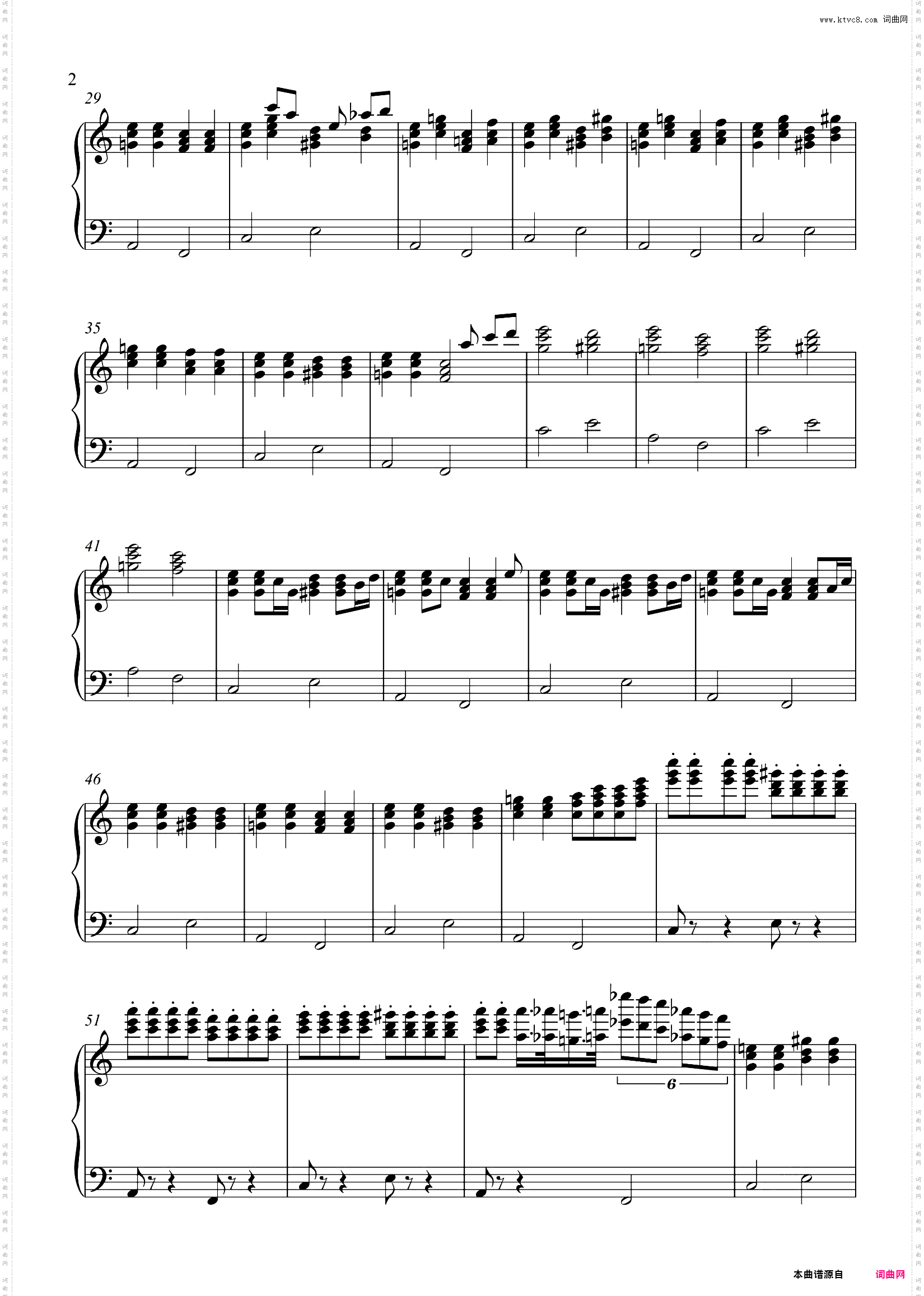 别怕变老 - 王以太/艾热 AIR【C调易弹伴奏谱】