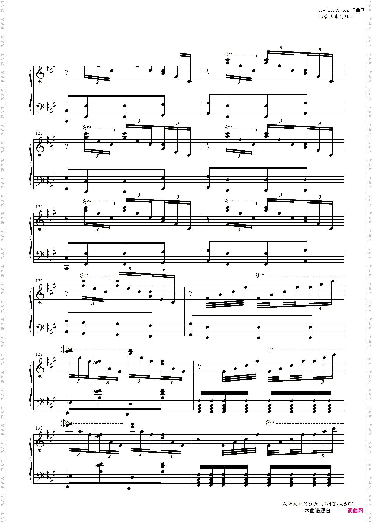 初音未来的狂六_千本樱+甩葱歌的匈牙利狂想曲第六号风格