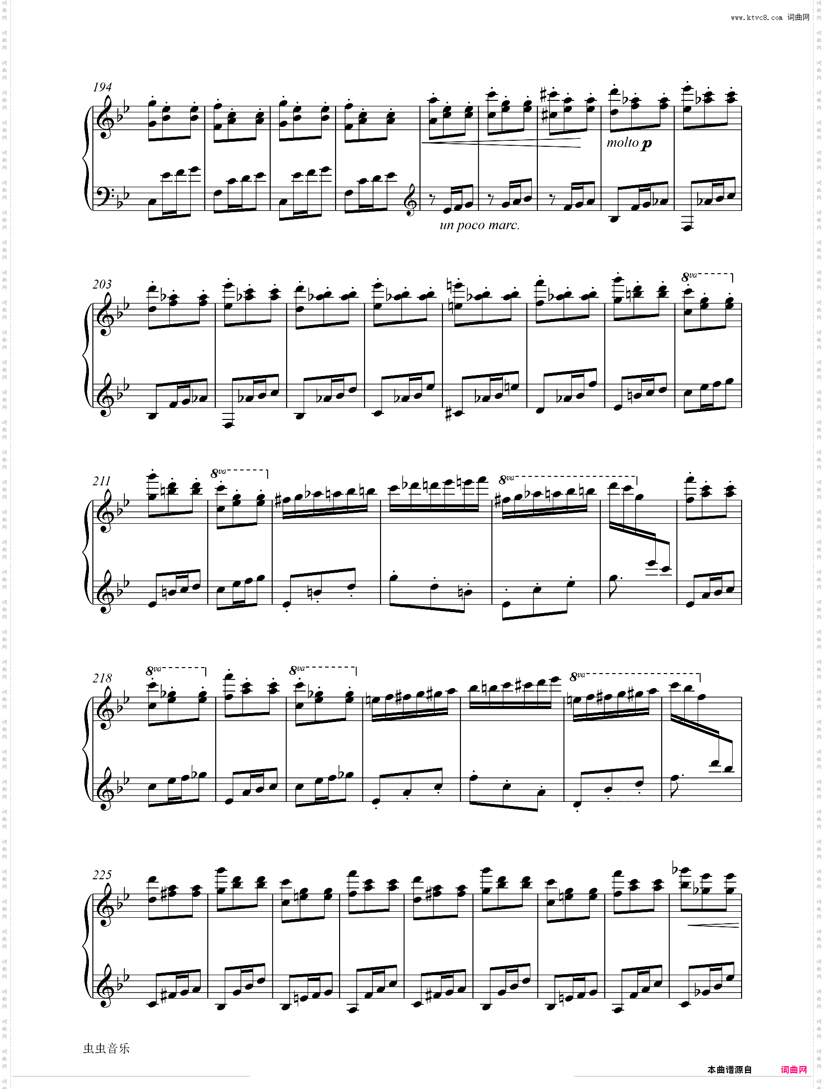 【莫什科夫斯基】 火花Etincelles Op·36 No·6