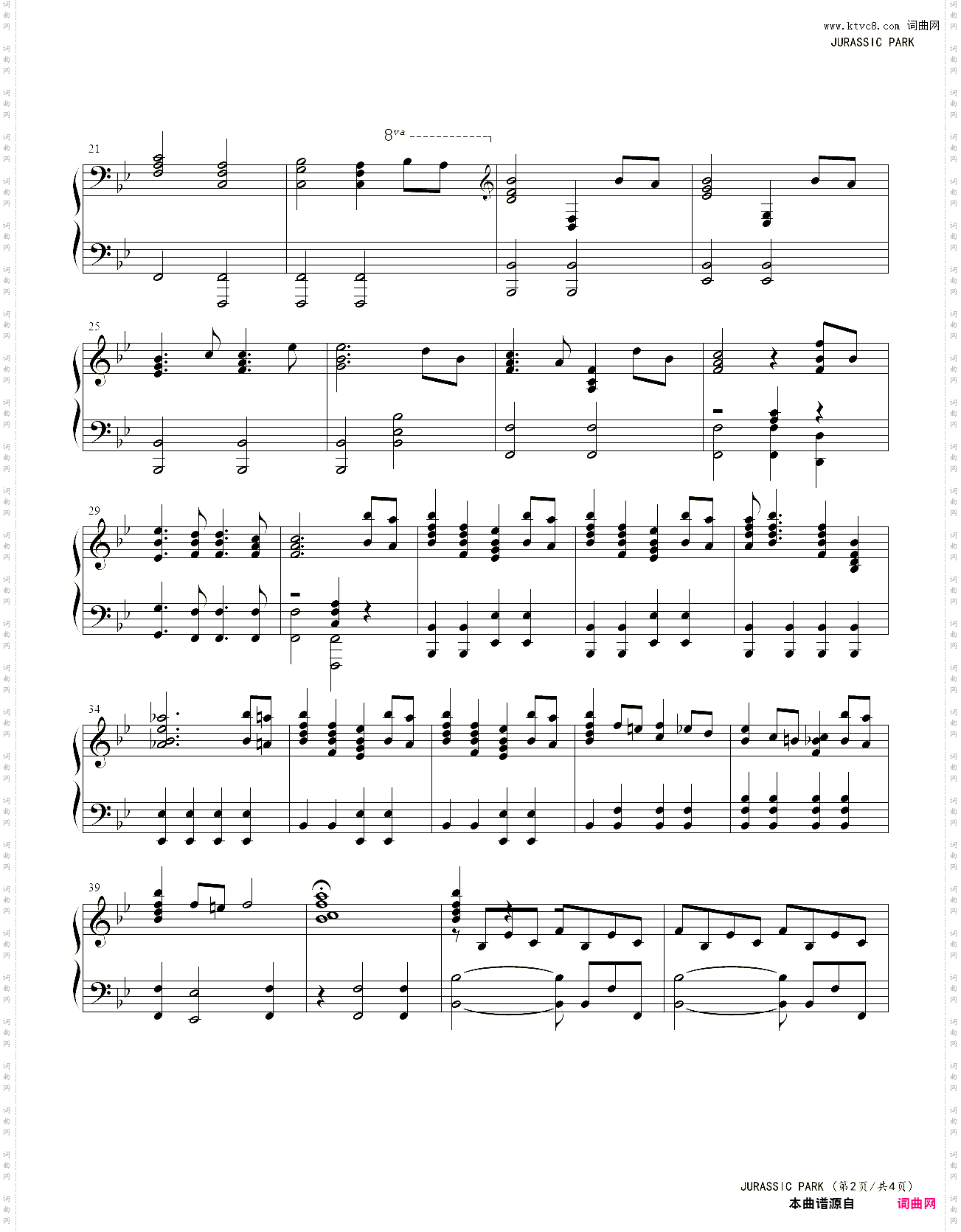 JURASSIC PARK侏罗纪公园主题曲